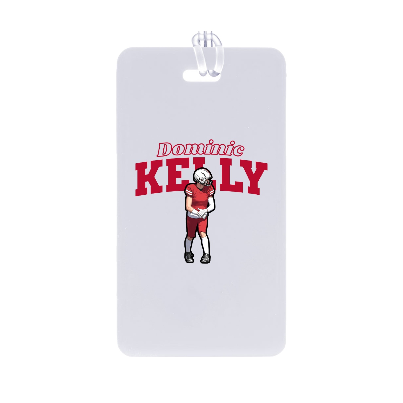 Bag Tag — Name Arch in Classic