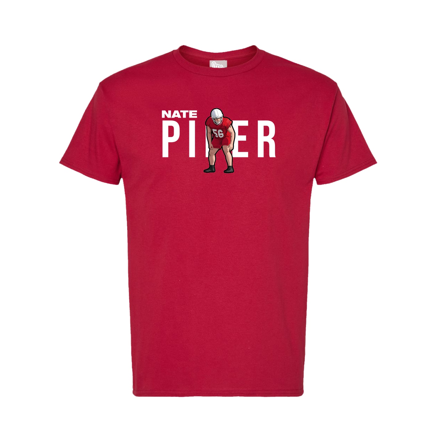 Tee — Player Name in Crimson