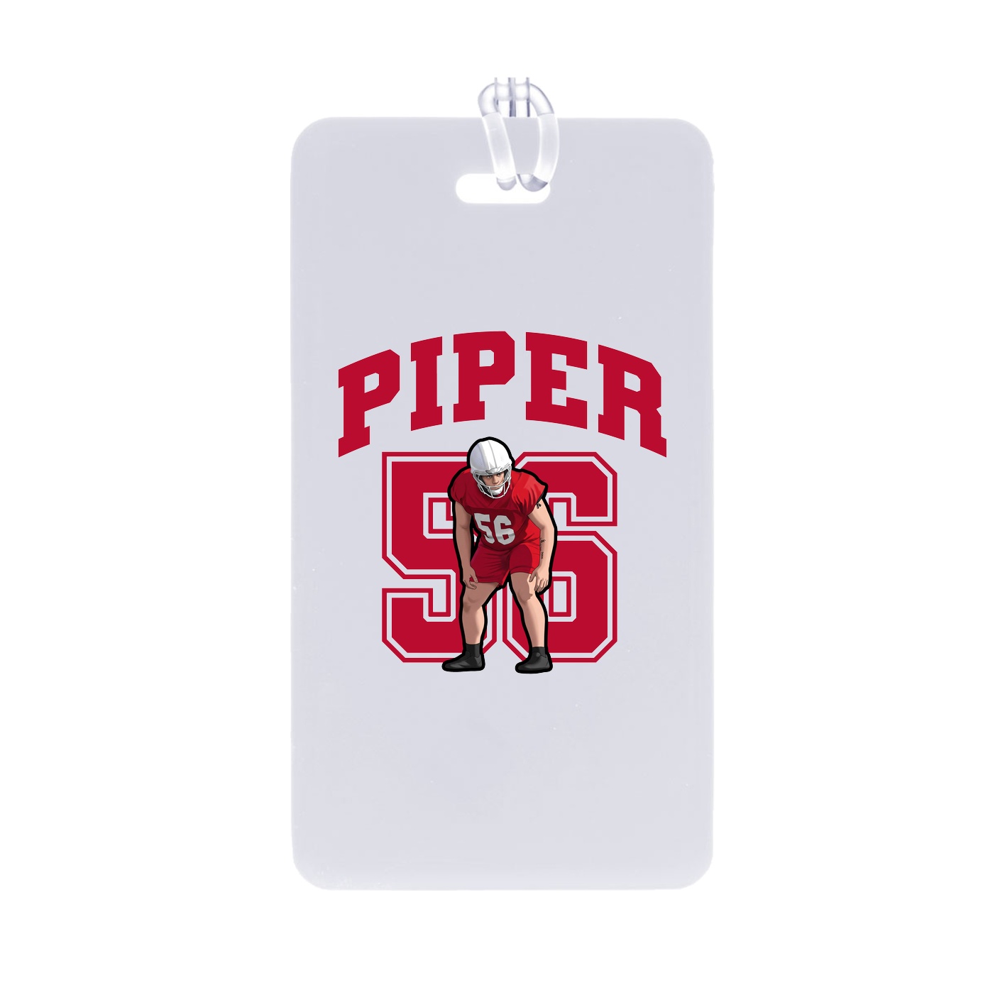Bag Tag — Number in Classic