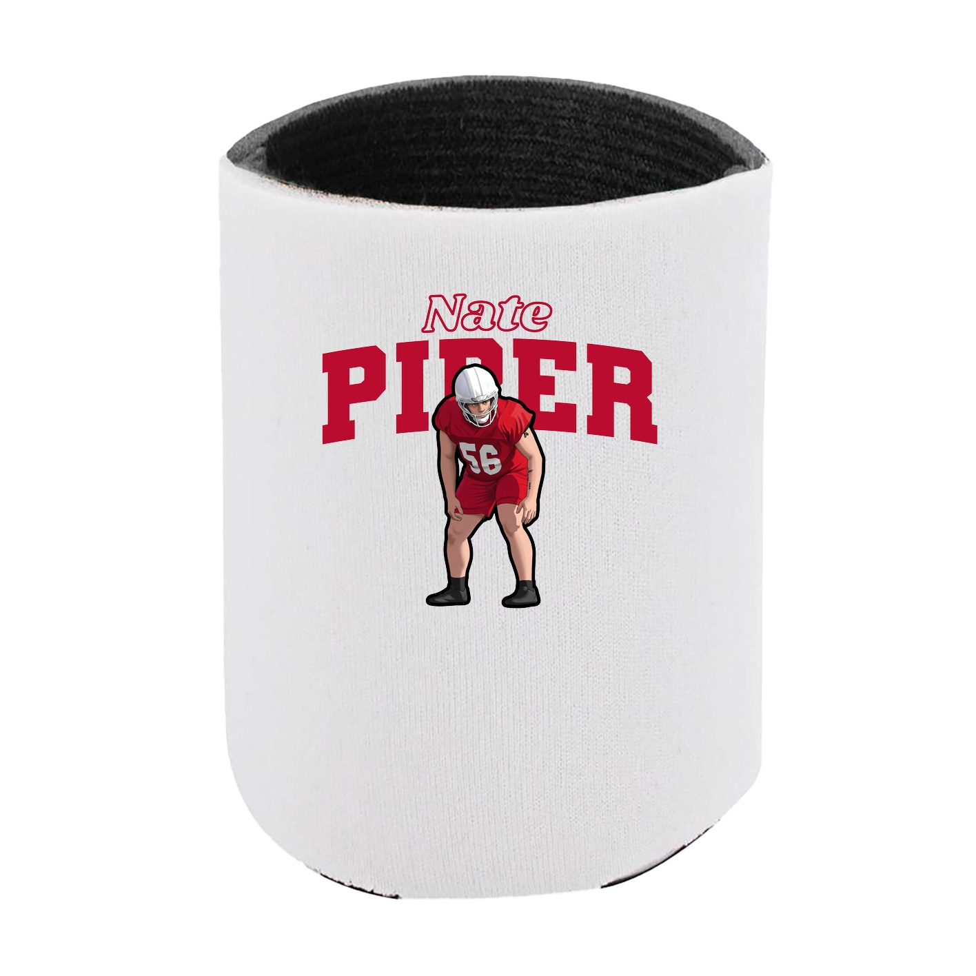 Can Holder — Name Arch in White