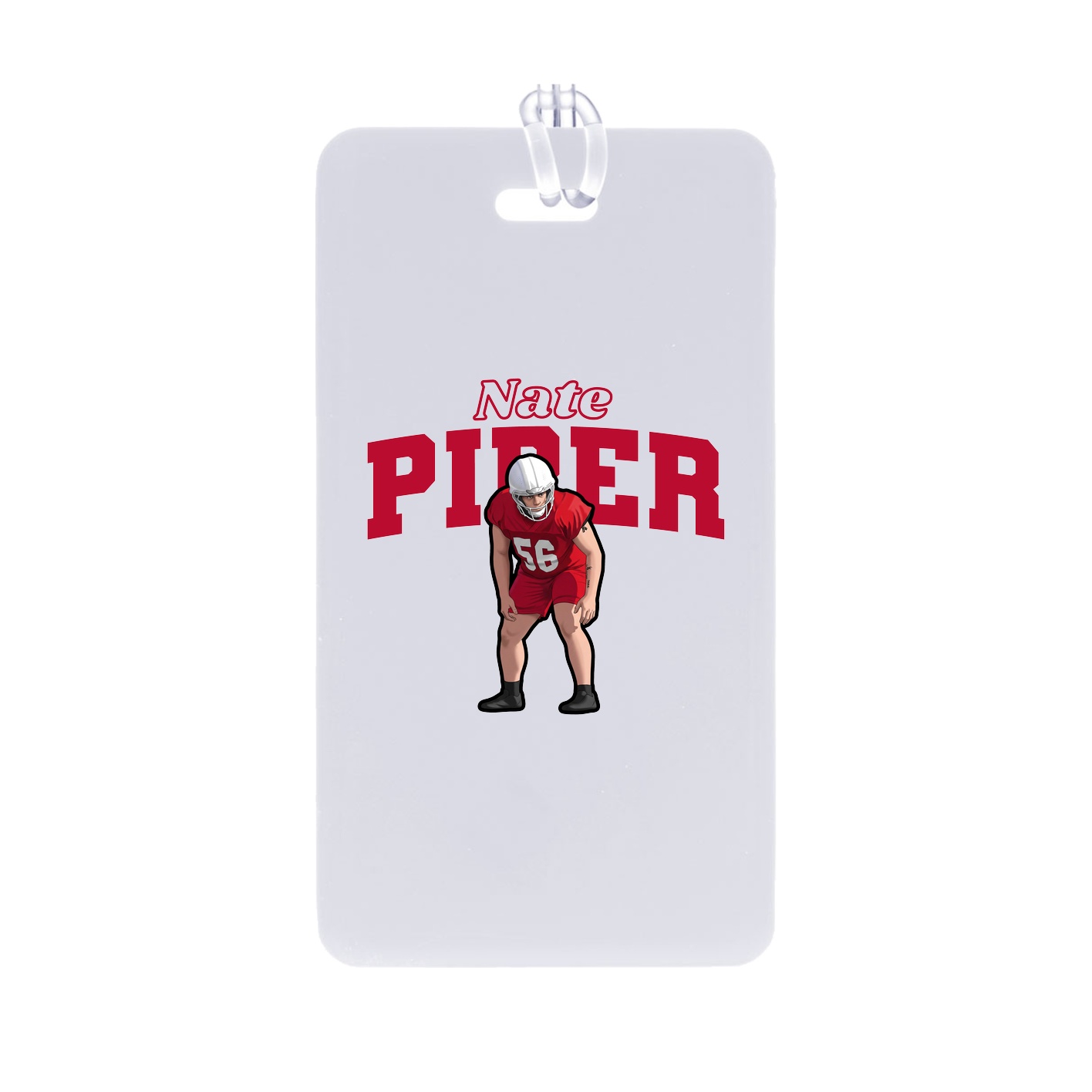 Bag Tag — Name Arch in Classic