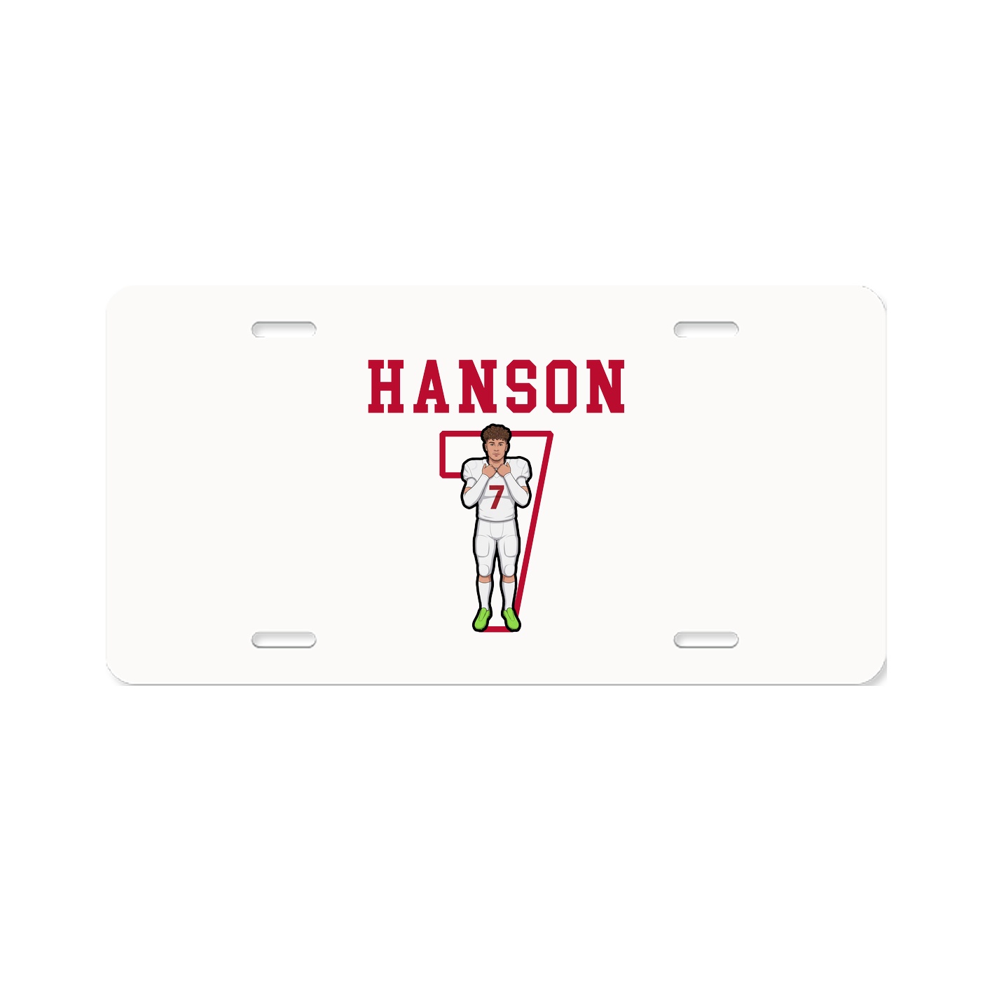 License Plate — Shirsey in Classic