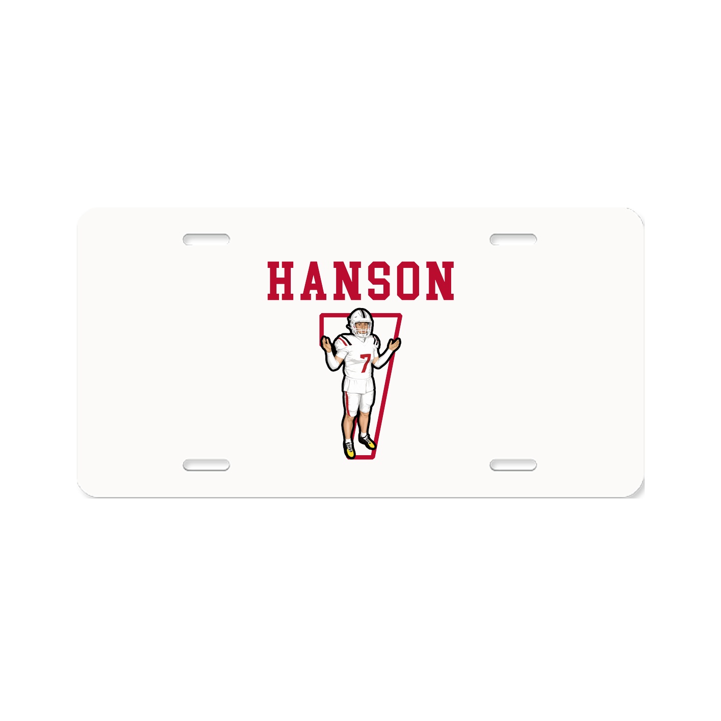 License Plate — Shirsey in Classic