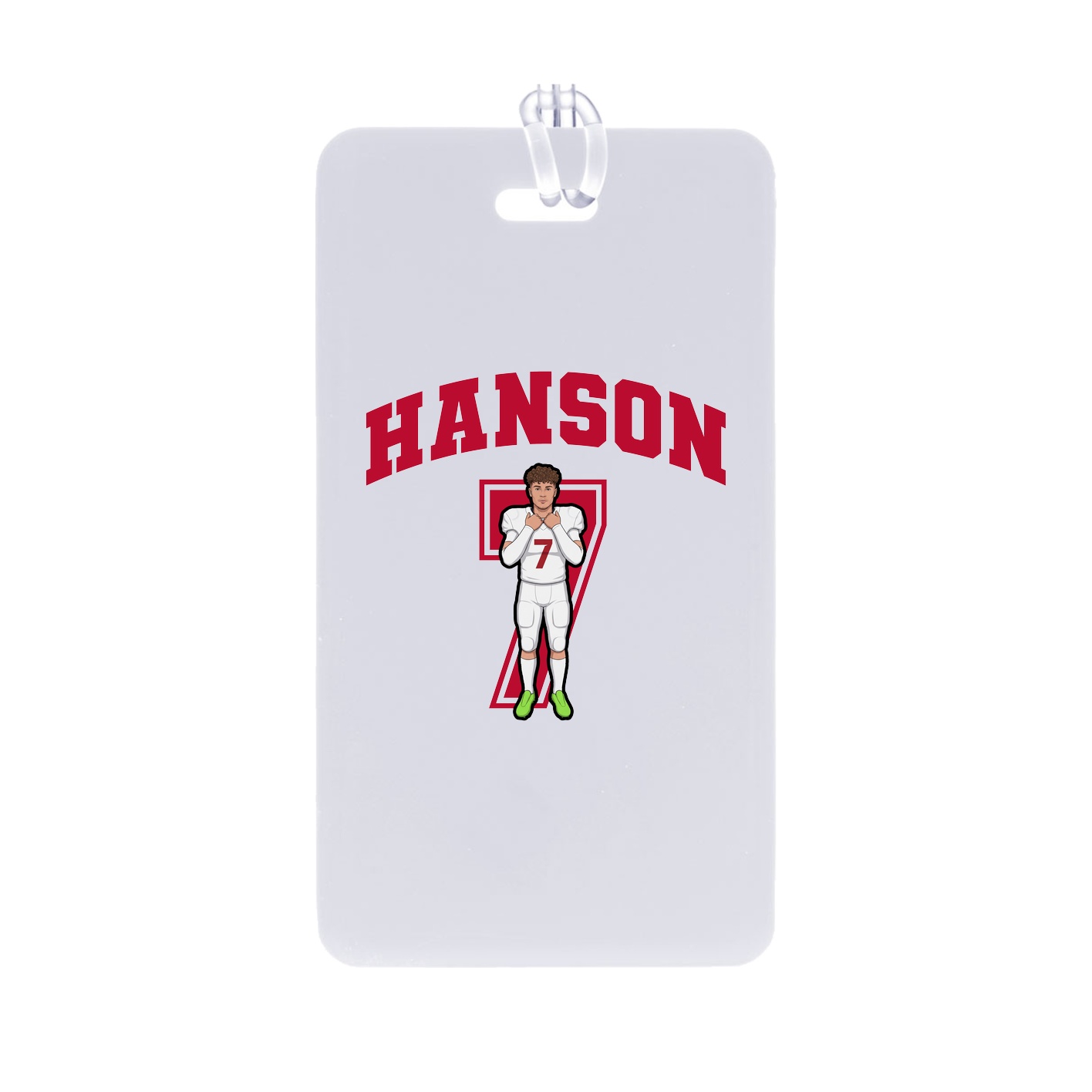 Bag Tag — Number in Classic