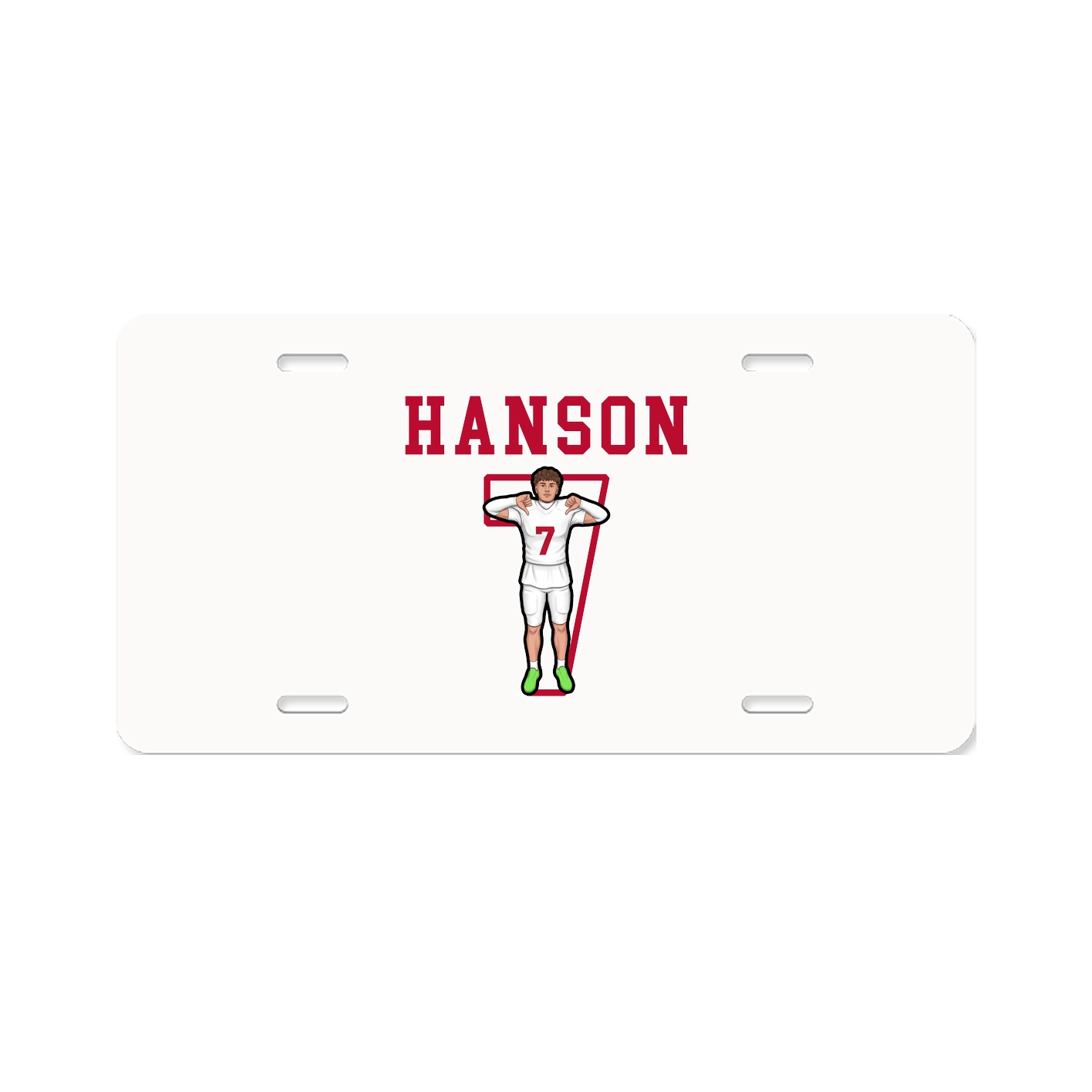 License Plate — Shirsey in Classic