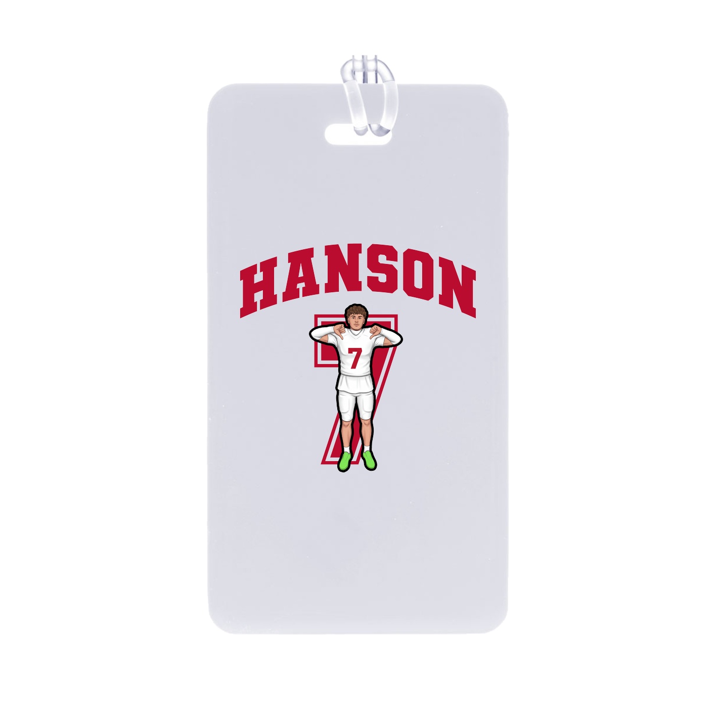 Bag Tag — Number in Classic