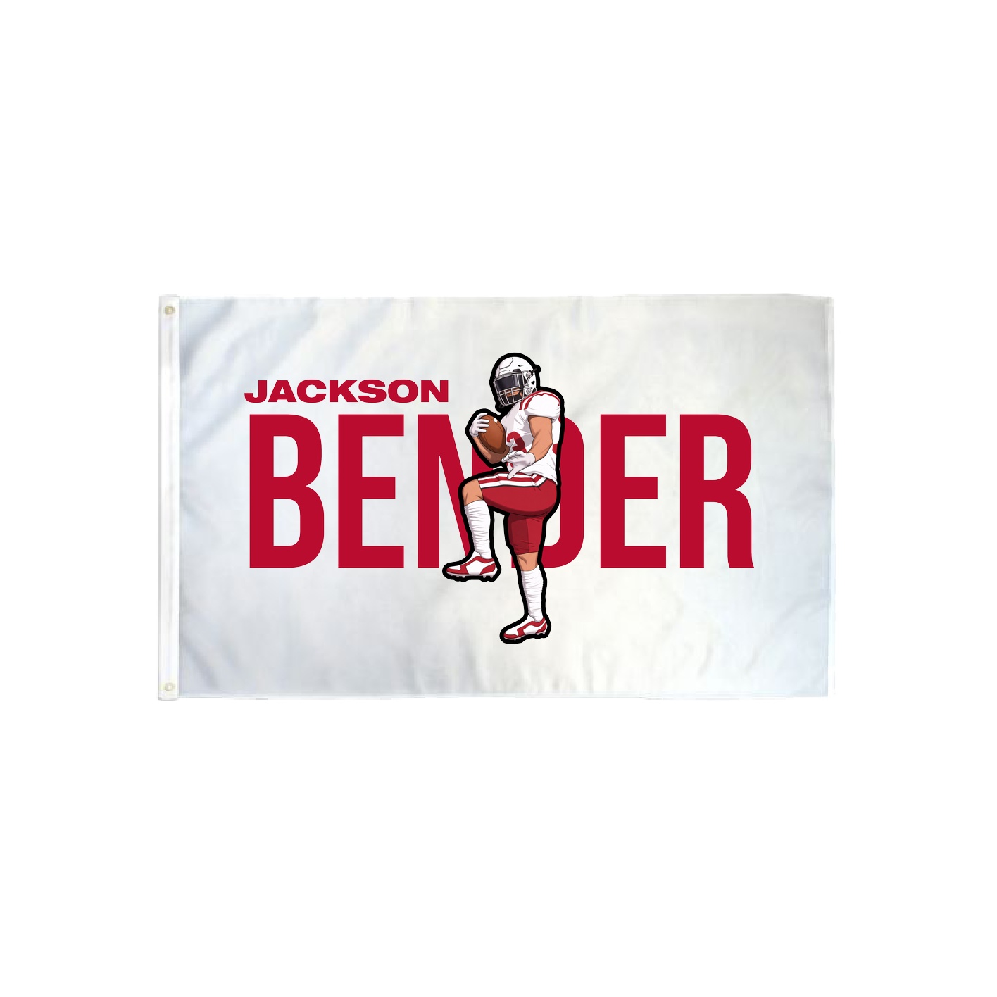 3x5 Flag — Player Name in Classic