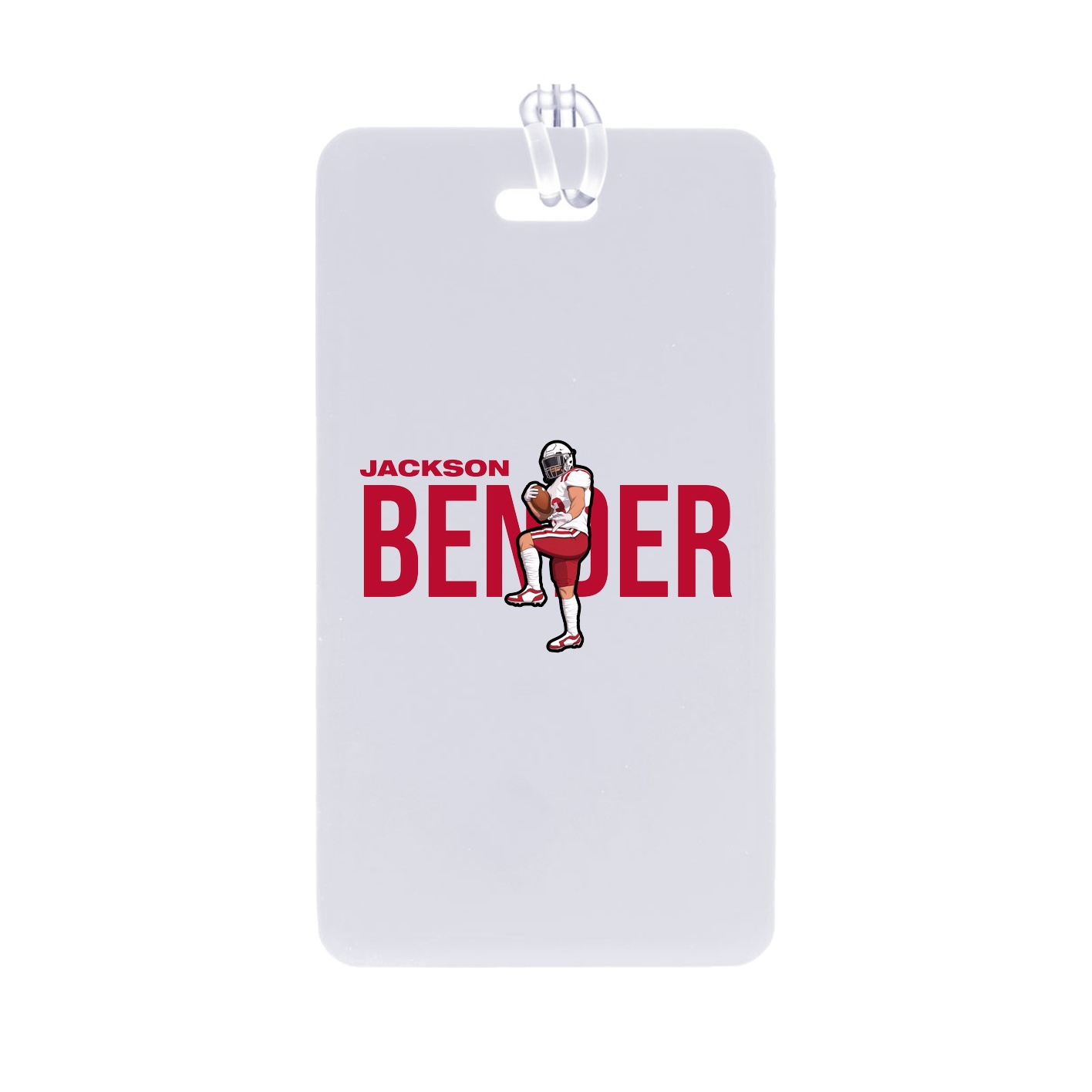 Bag Tag — Player Name in Classic