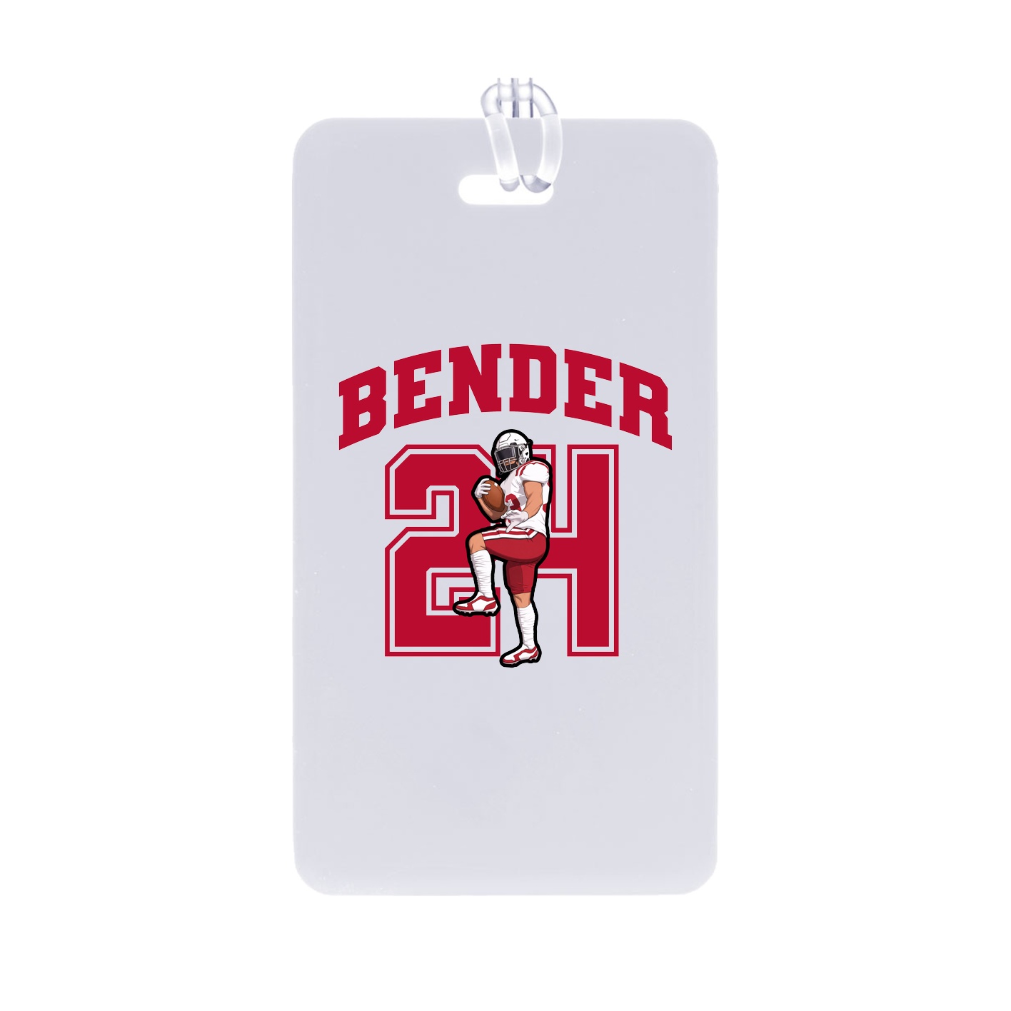Bag Tag — Number in Classic
