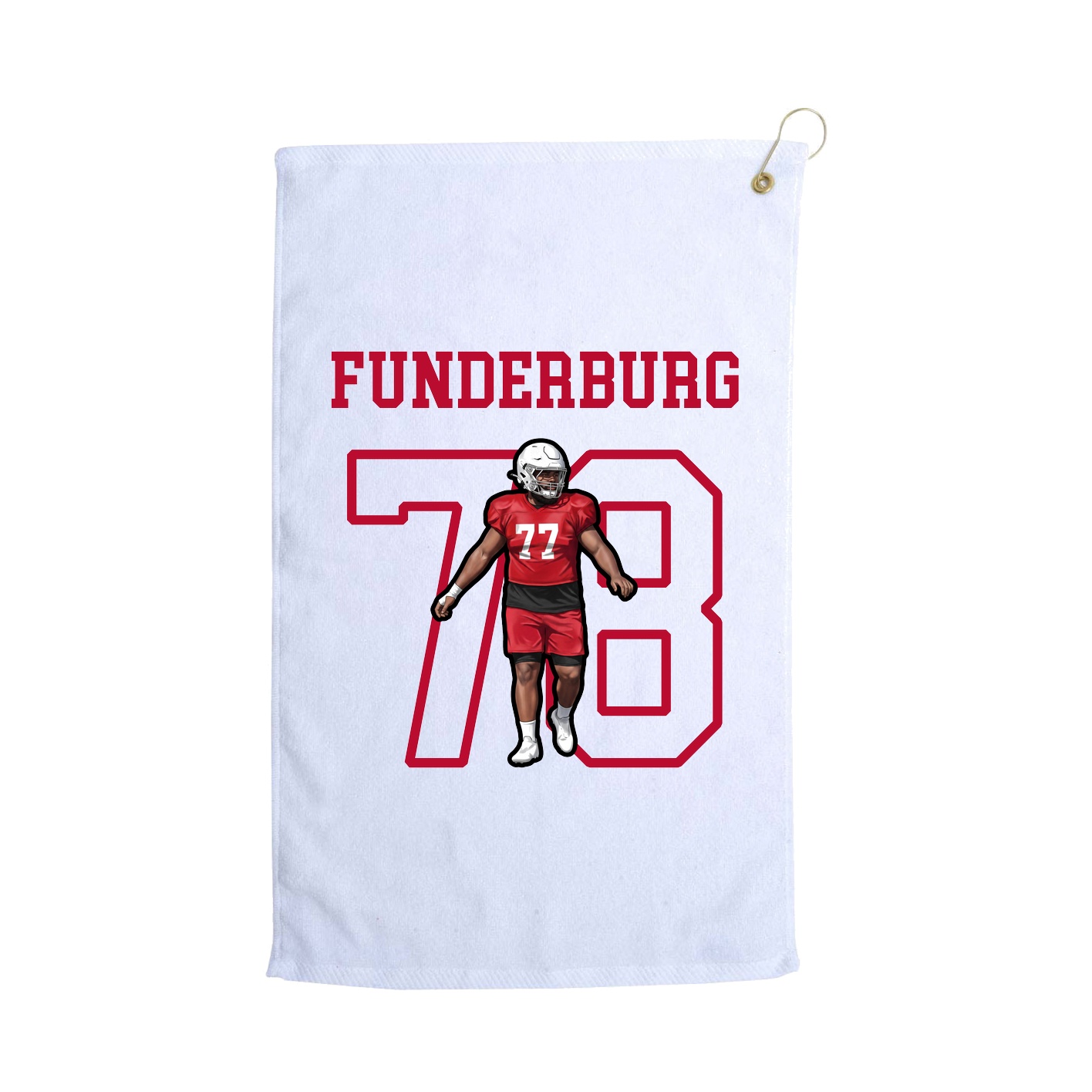 Golf Towel — Shirsey in White