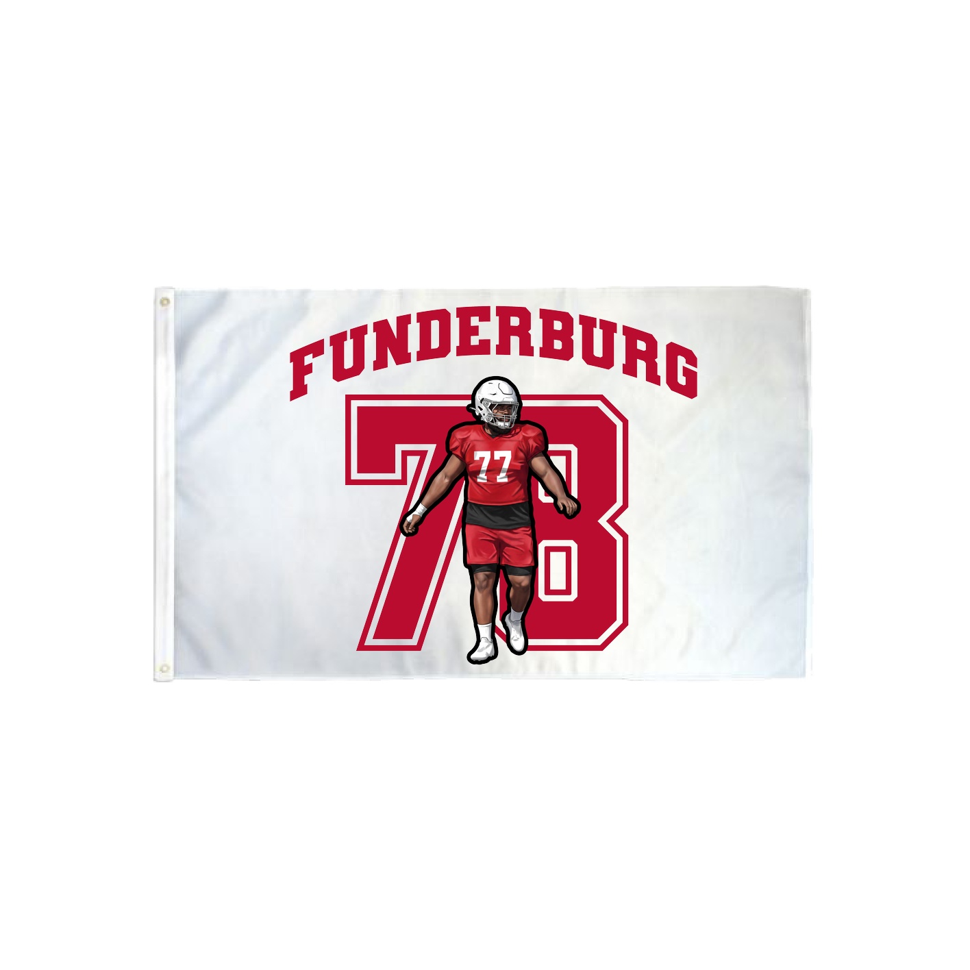 3x5 Flag — Number in Classic