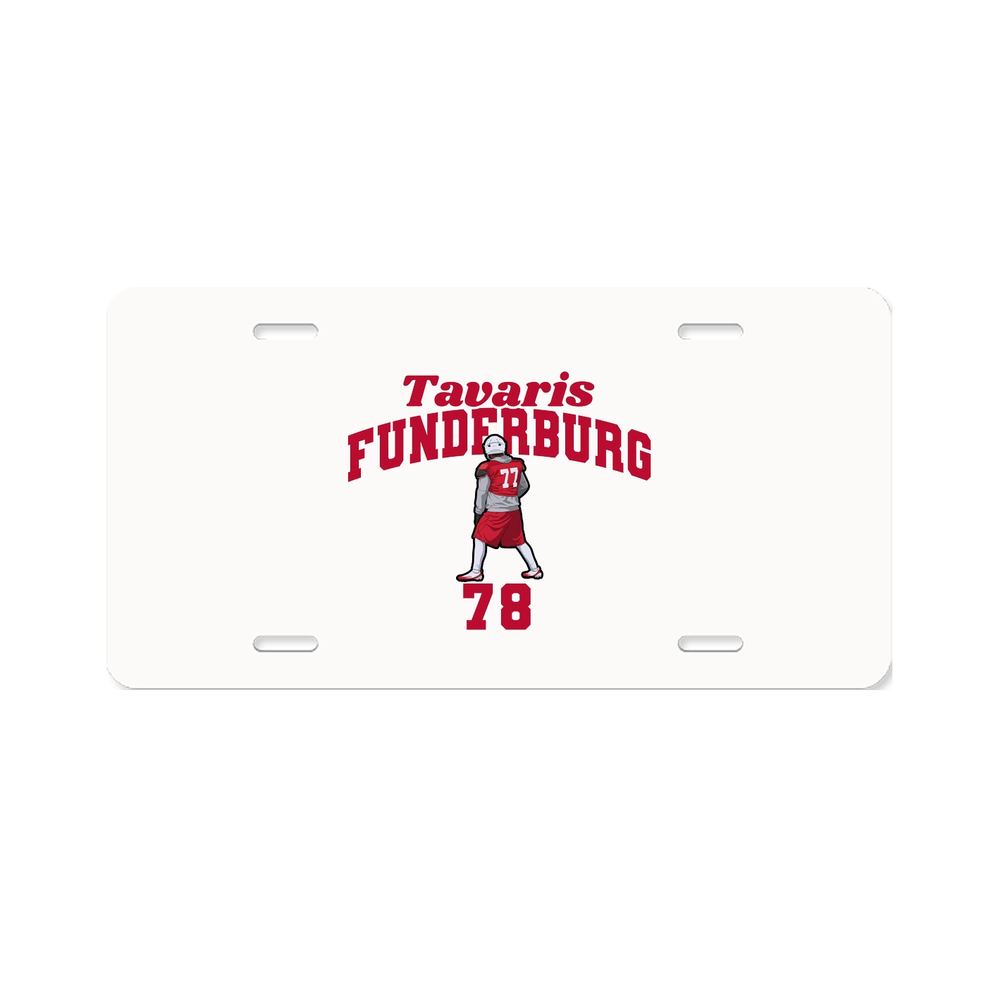 License Plate — Signature Arch in Classic