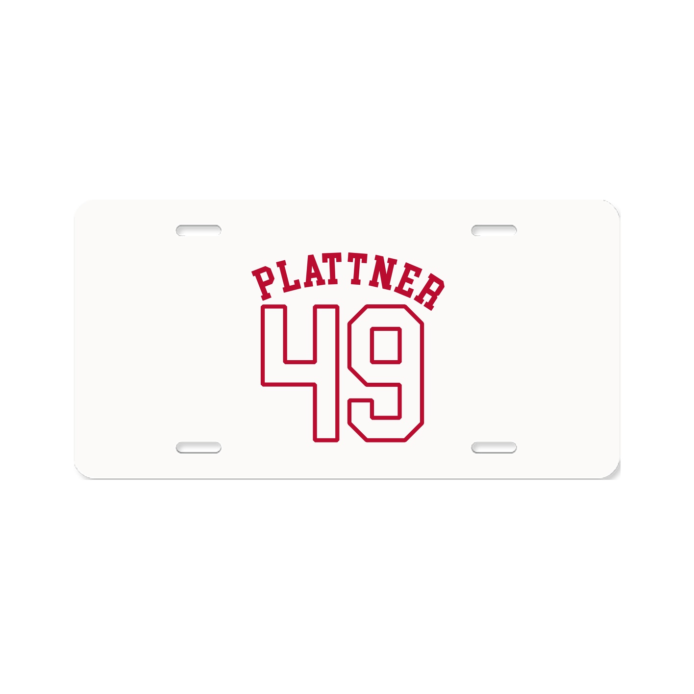 License Plate — Shirsey Arch in Classic