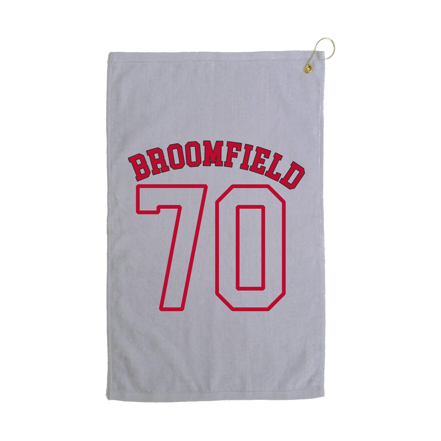 Golf Towel — Shirsey Arch in Grey
