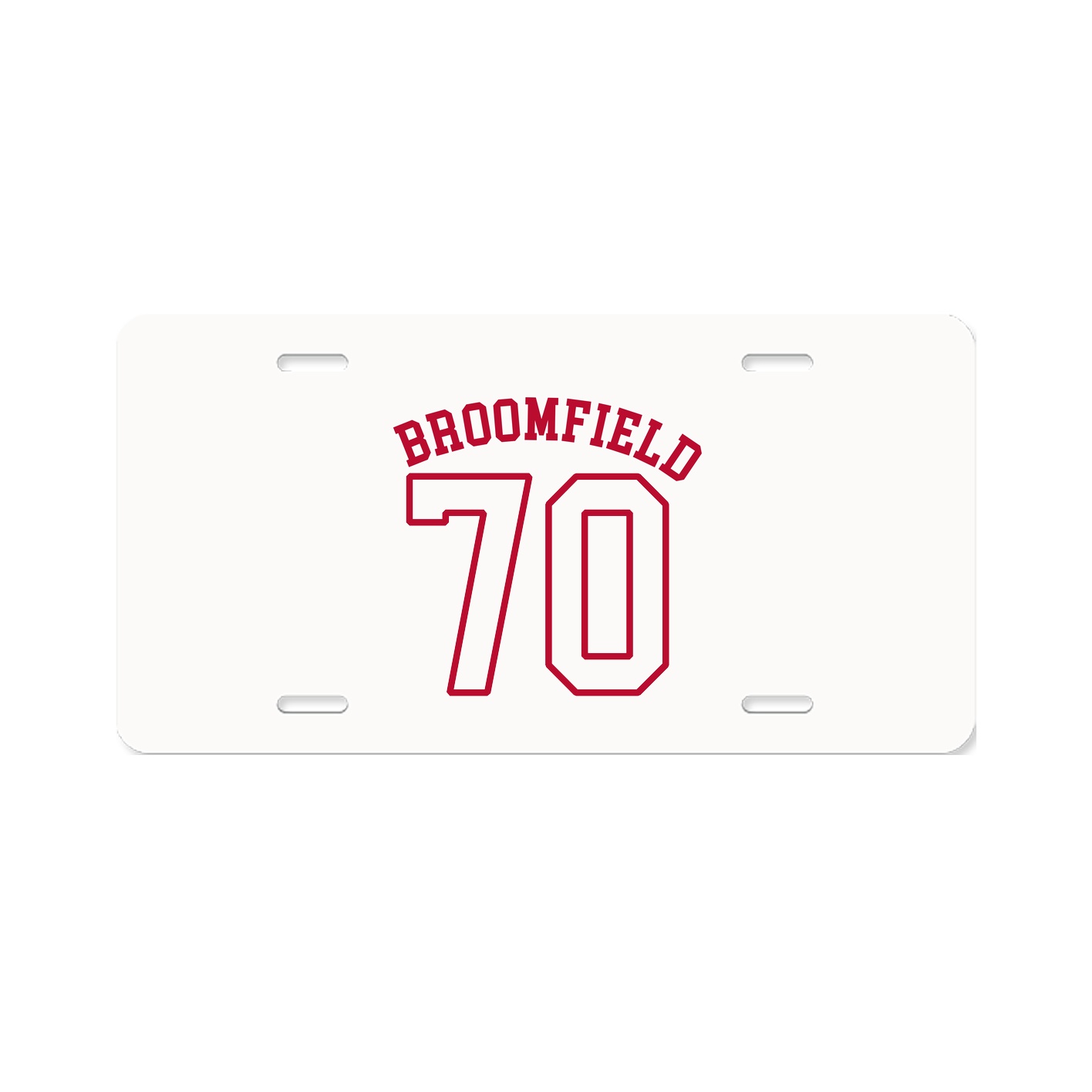 License Plate — Shirsey Arch in Classic