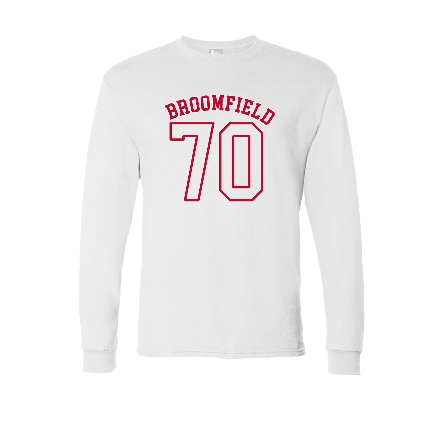 Long Sleeve Tee — Shirsey Arch in White
