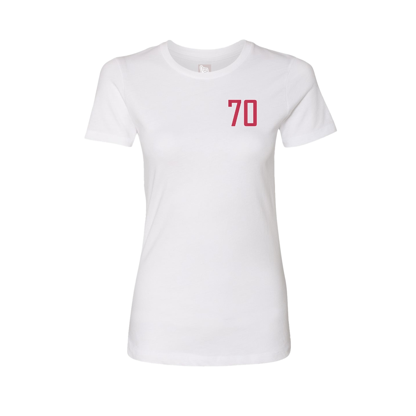 Fitted Women's Tee — Front Shirsy in White