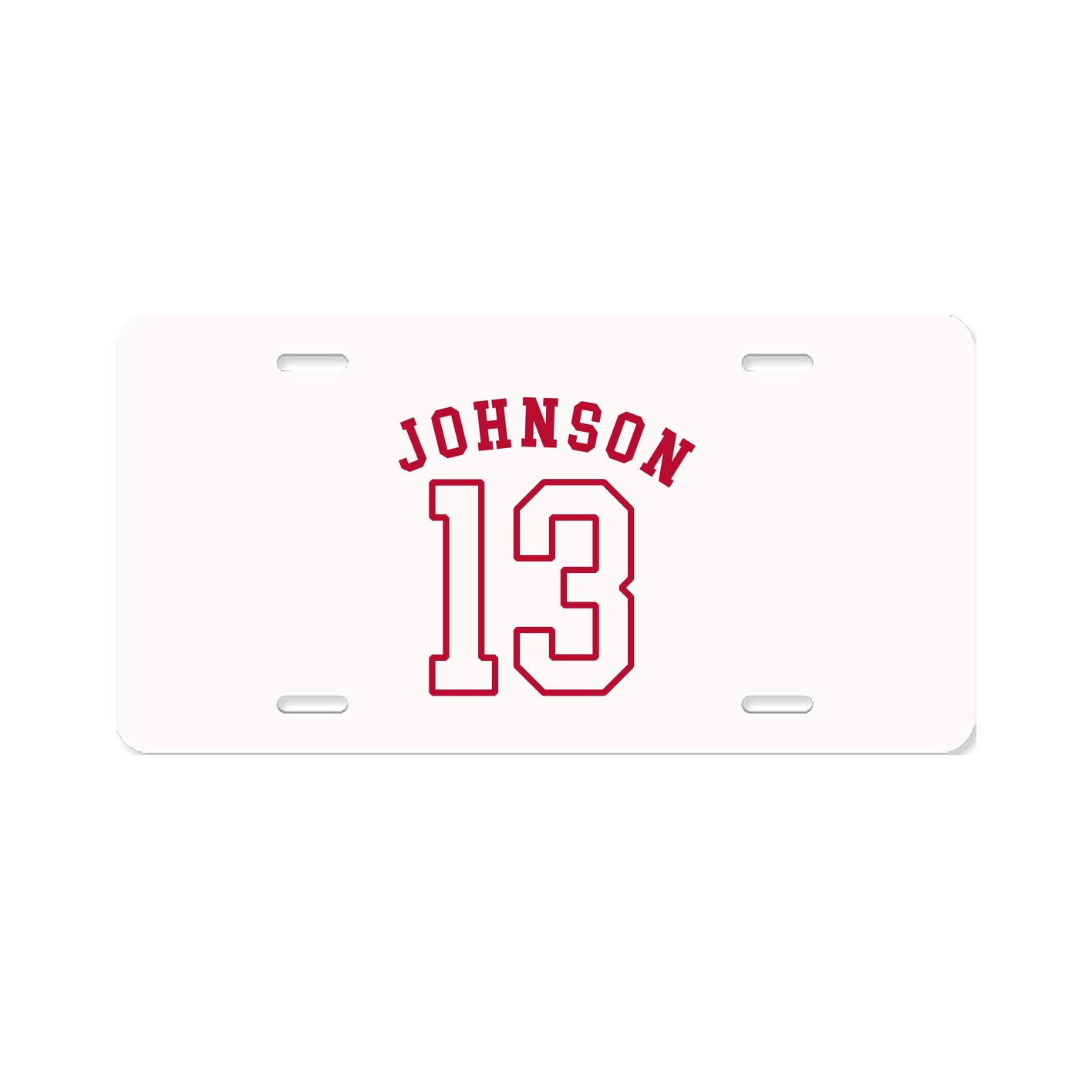 License Plate — Shirsey Arch in Classic