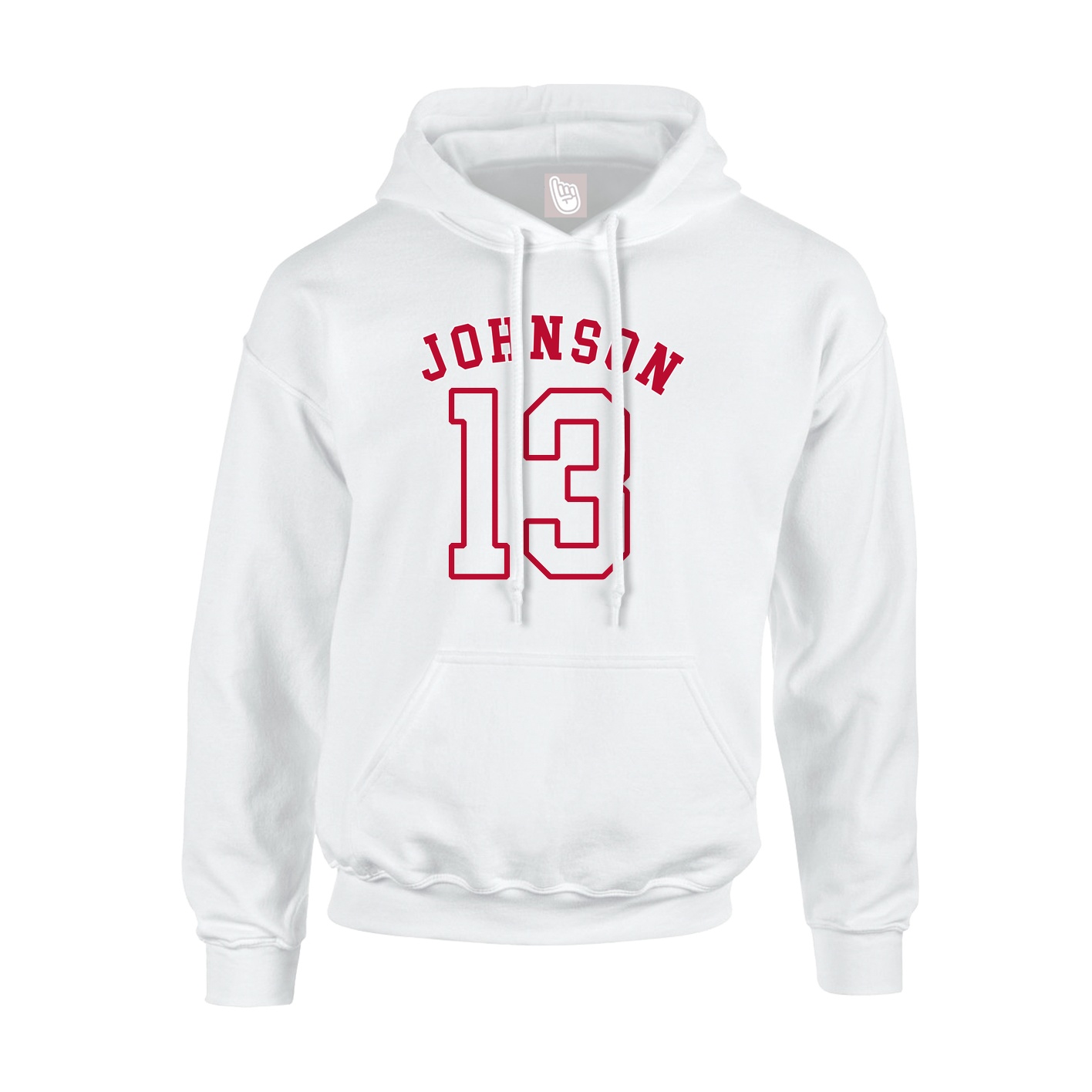 Youth Hoodie — Shirsey Arch in White