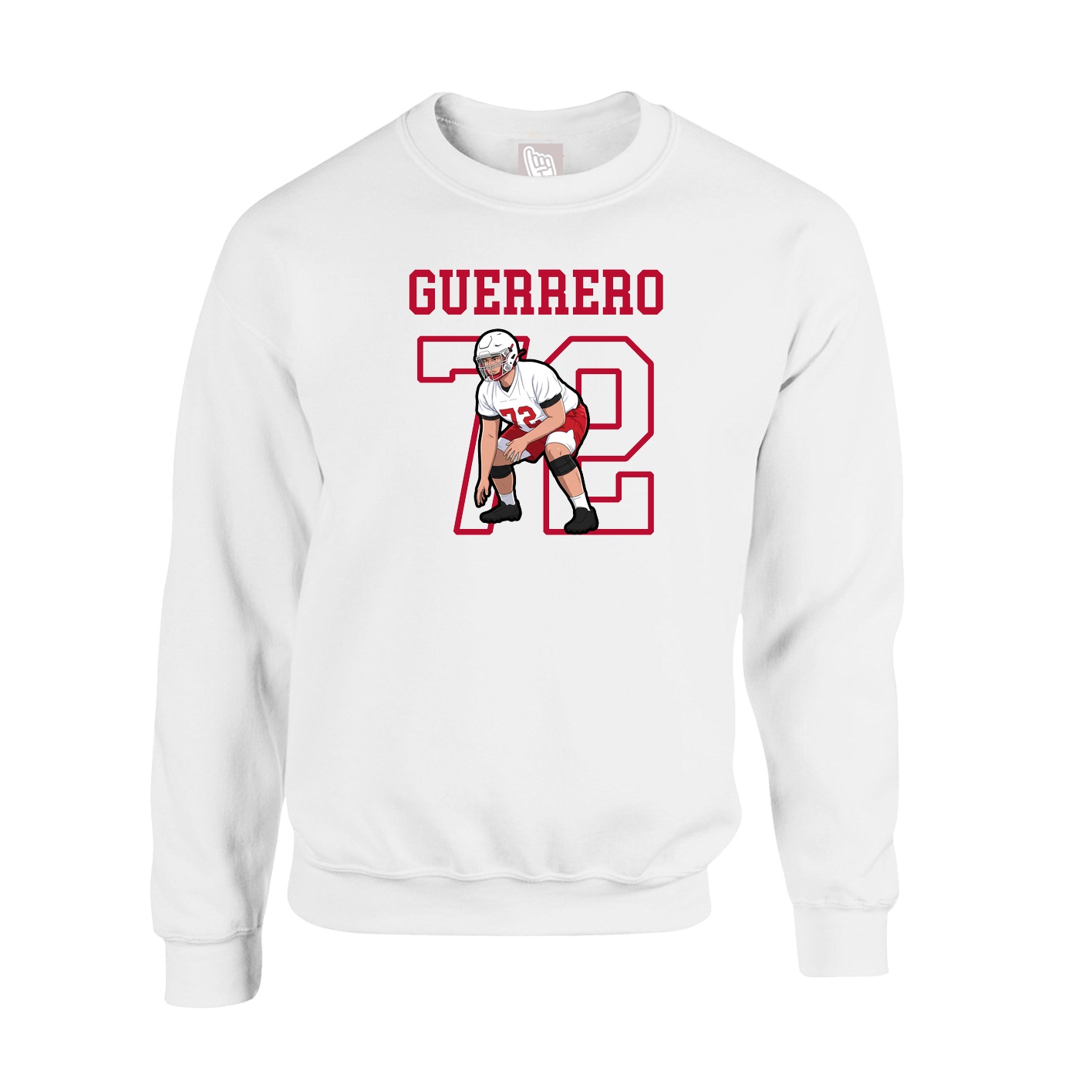 Fleece Crew — Shirsey in White