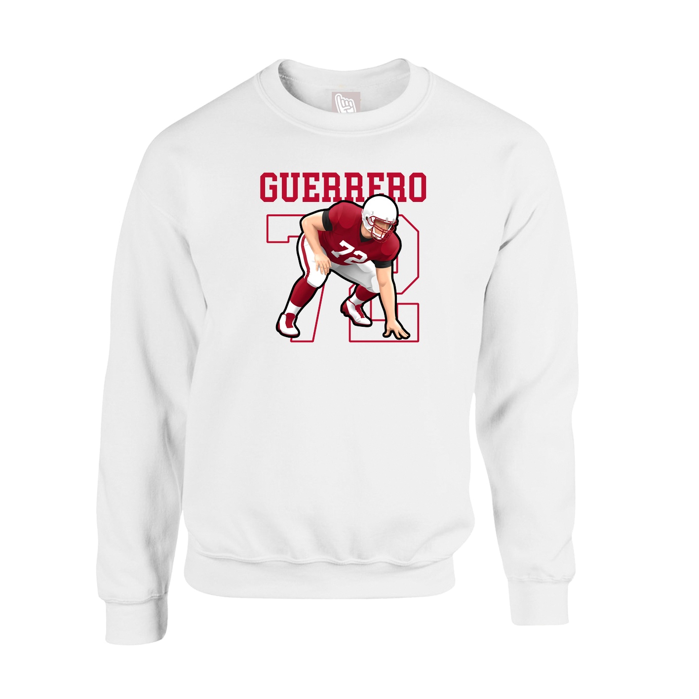 Fleece Crew — Shirsey in White