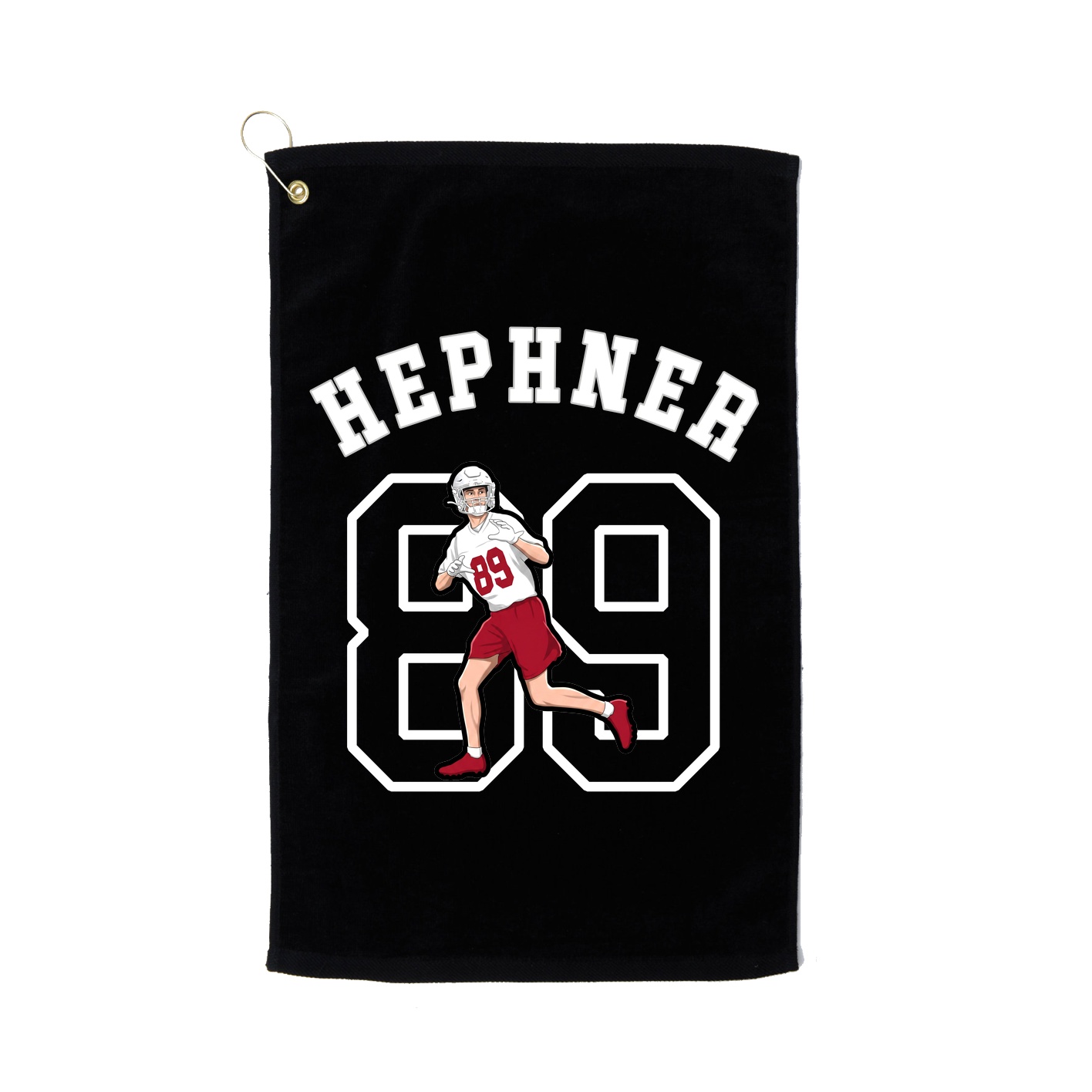 Golf Towel — Shirsey Arch in Black