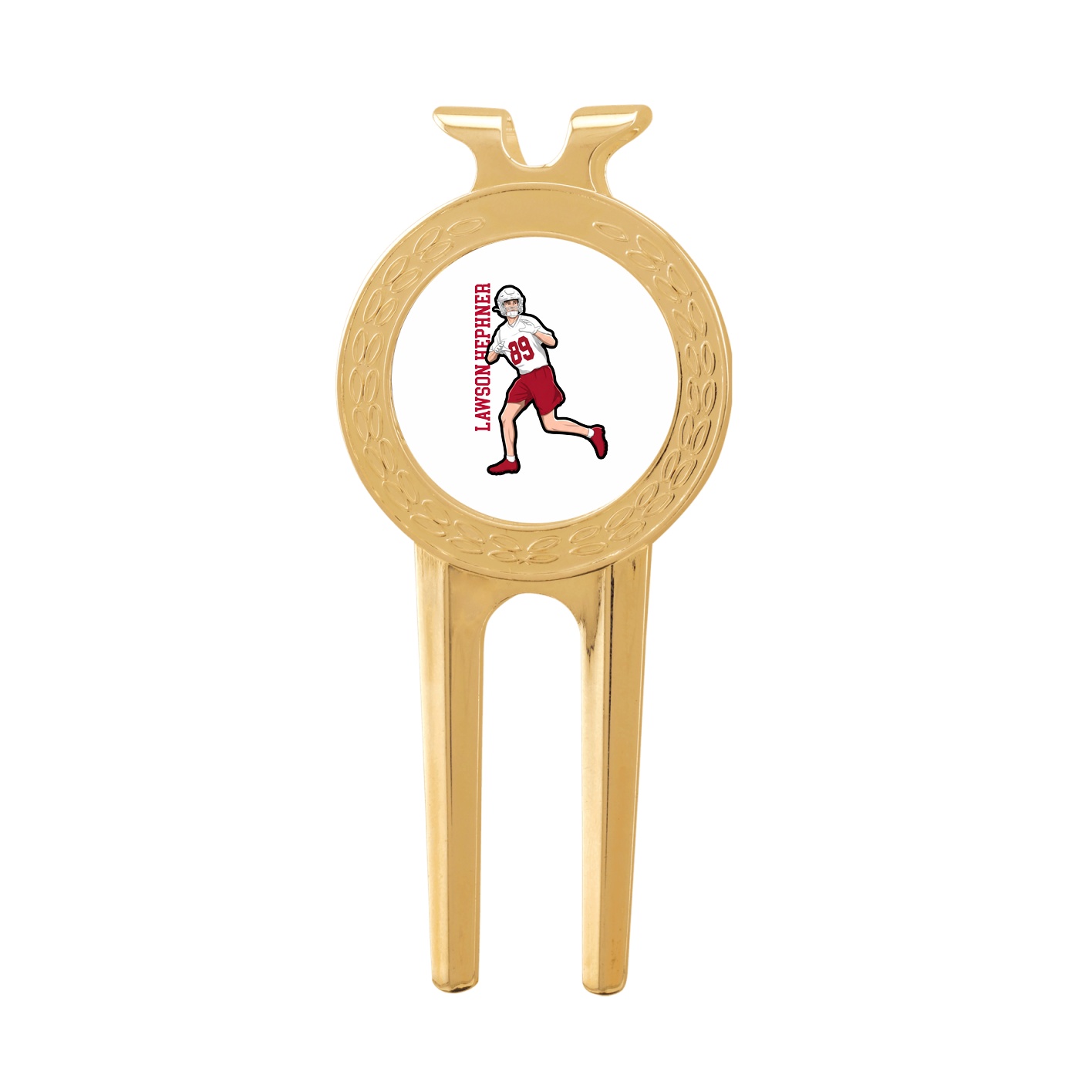 Divot Tool with Ball Marker — Name Vertical in Classic