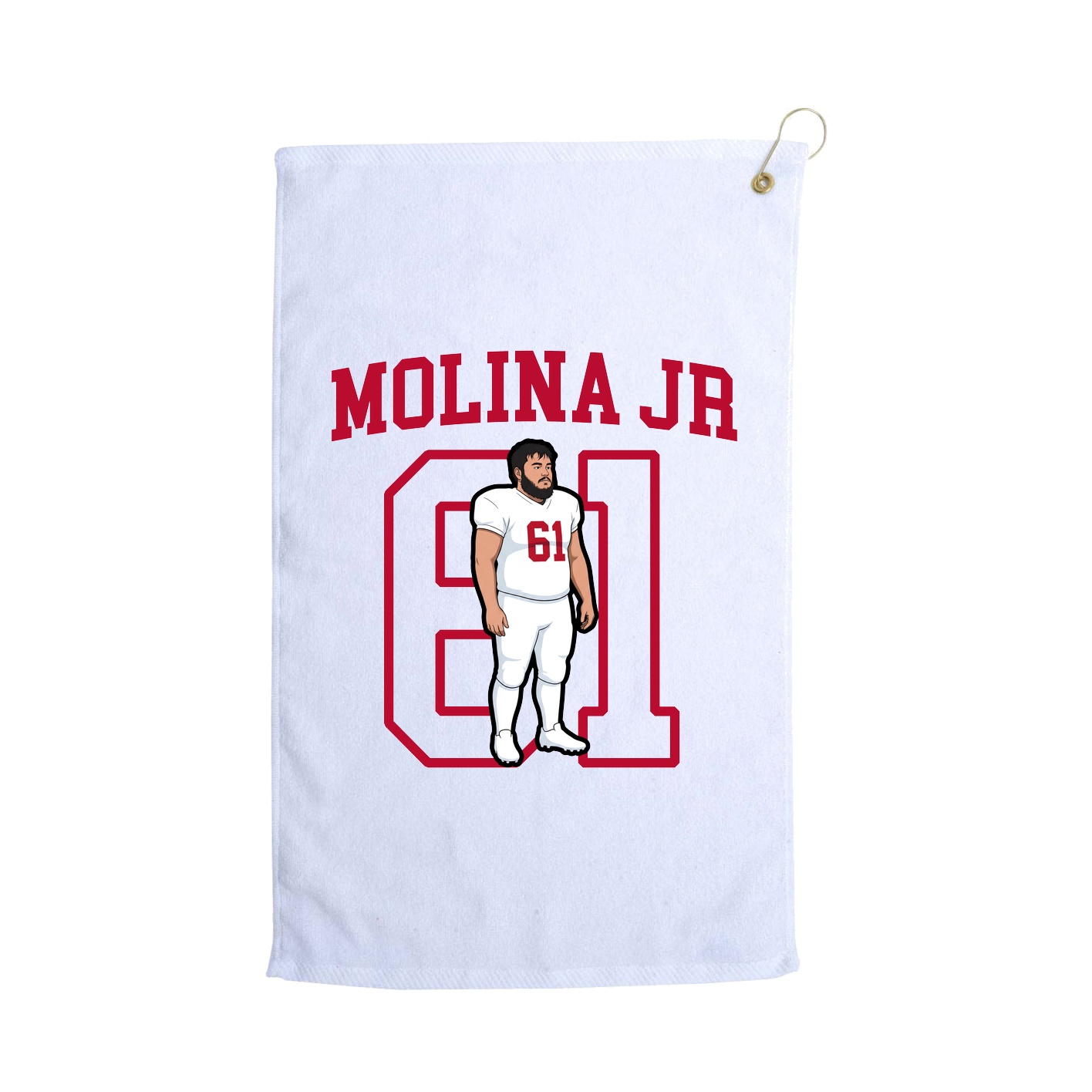Golf Towel — Shirsey in White