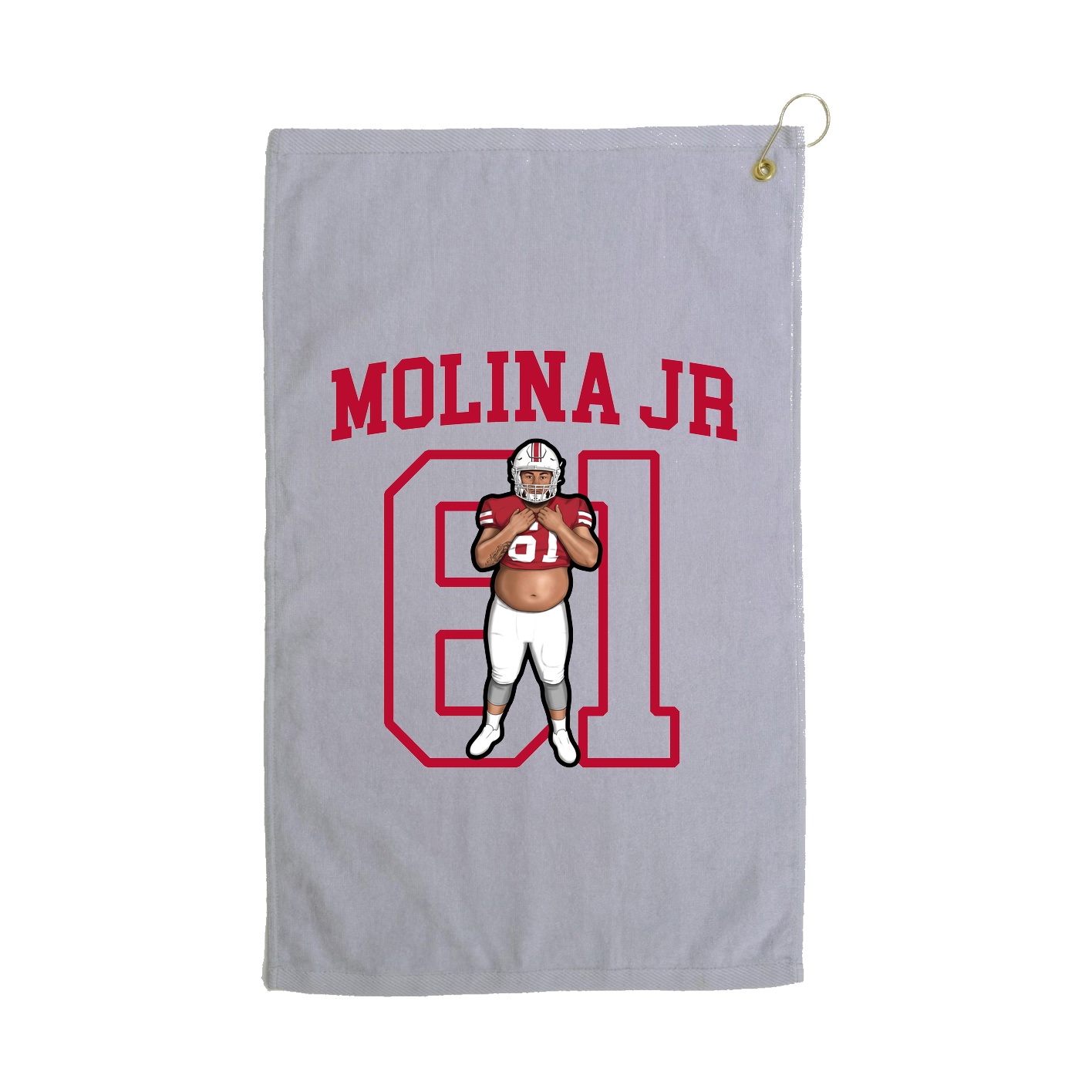 Golf Towel — Shirsey in Grey