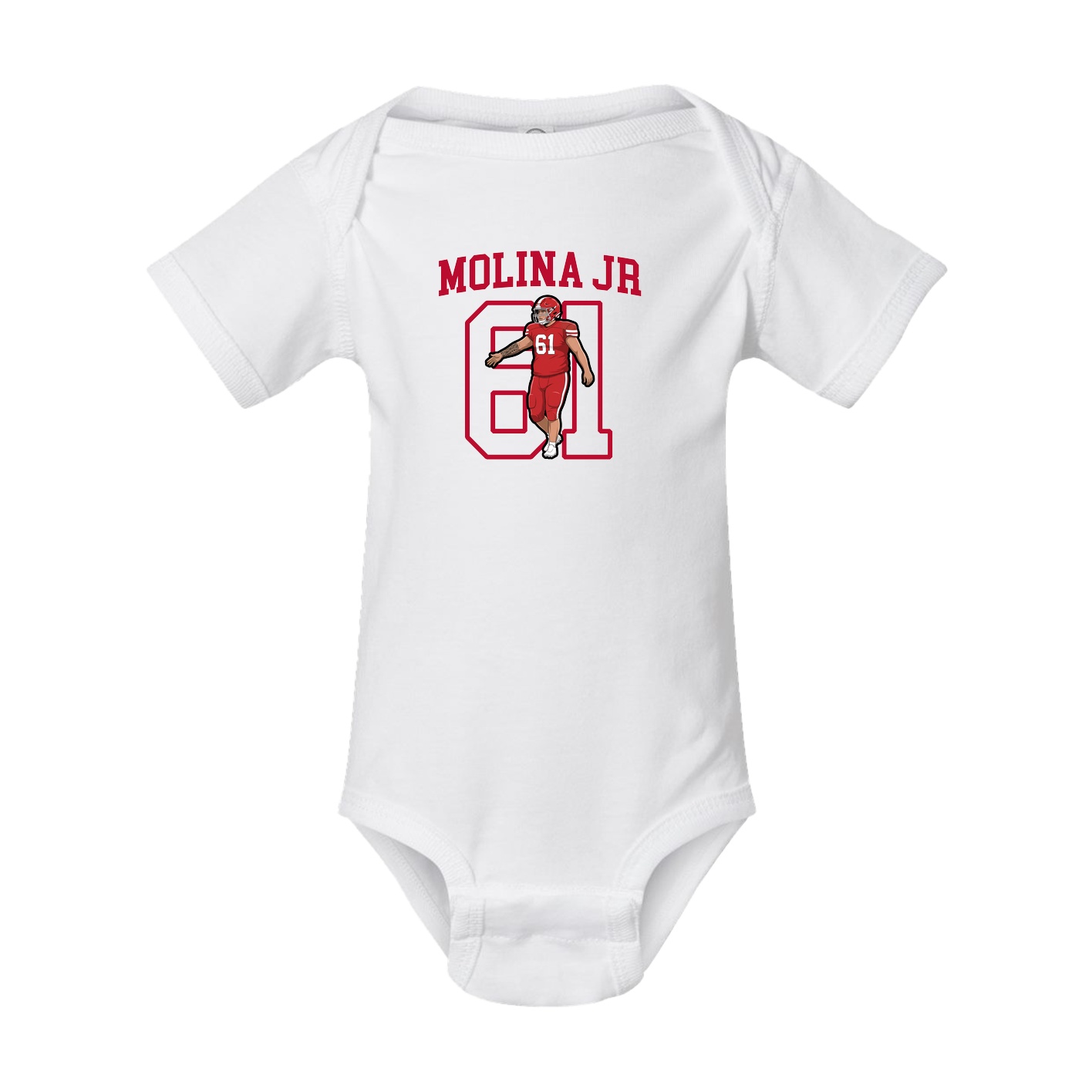 Baby Onesie — Shirsey in White