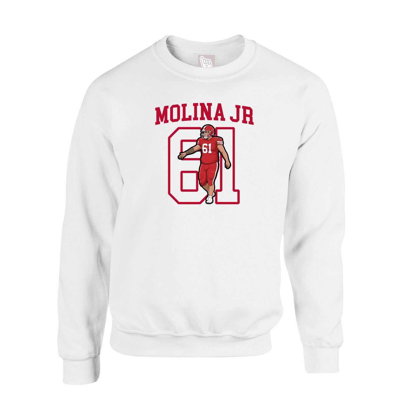 Fleece Crew — Shirsey in White