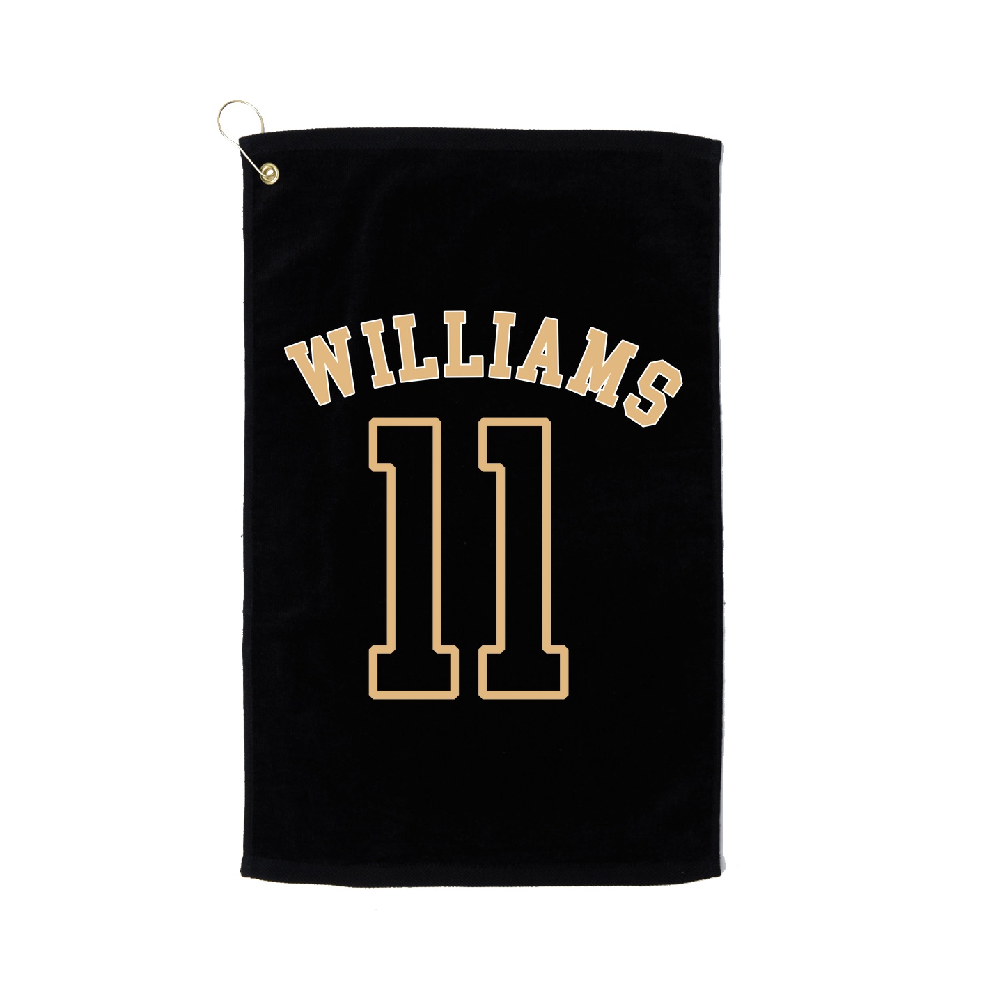 Golf Towel — Shirsey Arch in Black