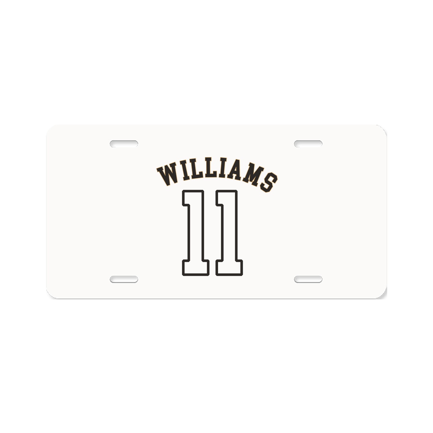 License Plate — Shirsey Arch in Classic