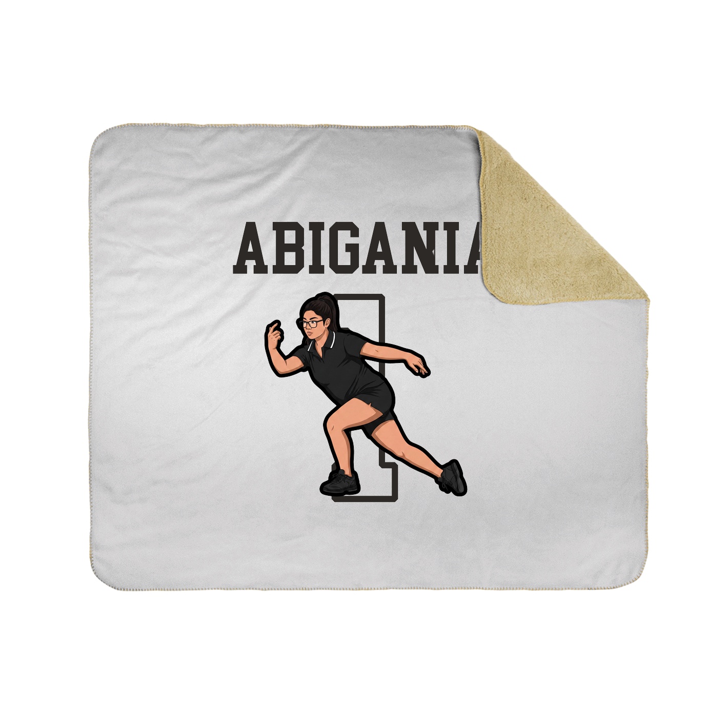 50x60 Sherpa Lined Throw Blanket