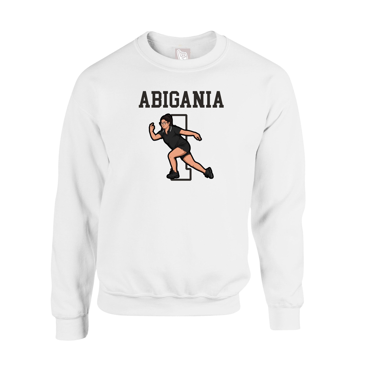 Fleece Crew — Shirsey in White