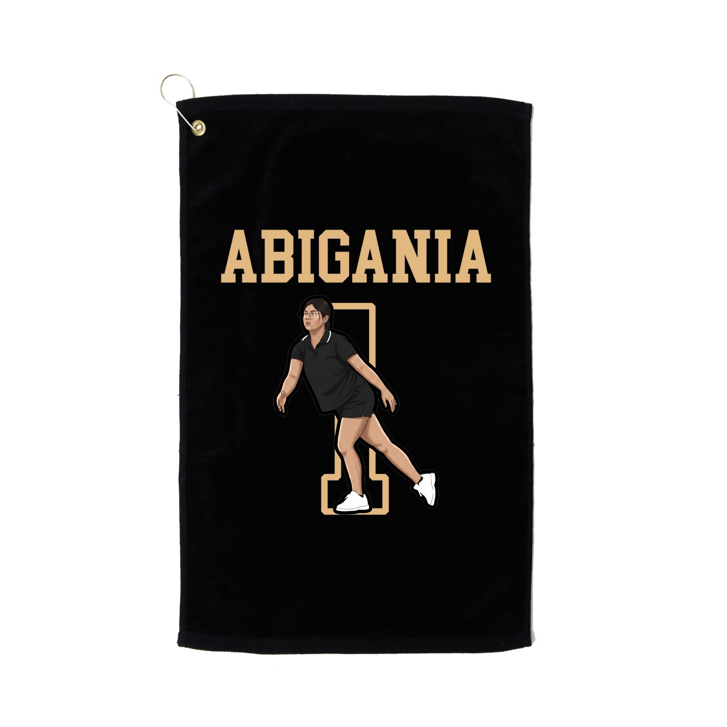 Golf Towel — Shirsey in Black