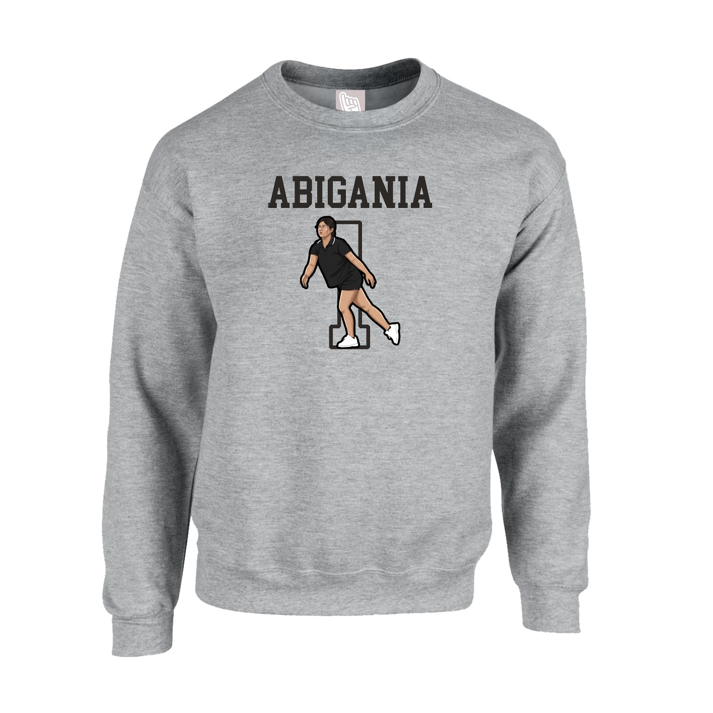 Fleece Crew — Shirsey in Grey