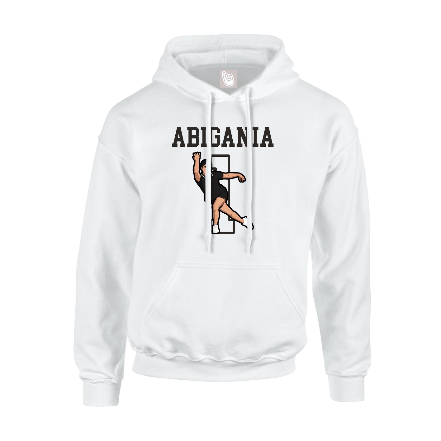 Hoodie — Shirsey in White