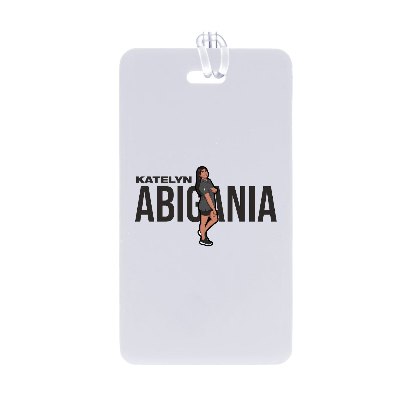 Bag Tag — Player Name in Classic