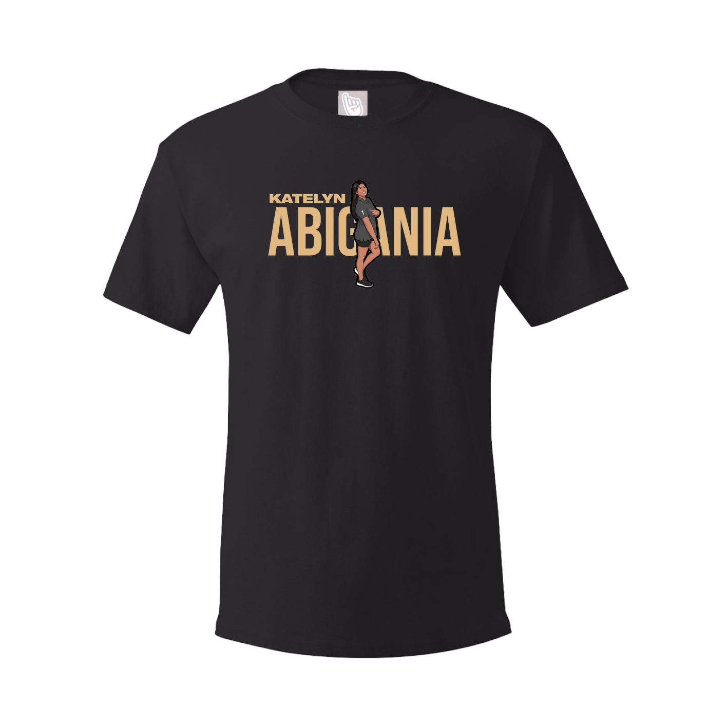 Youth Tee — Player Name in Black