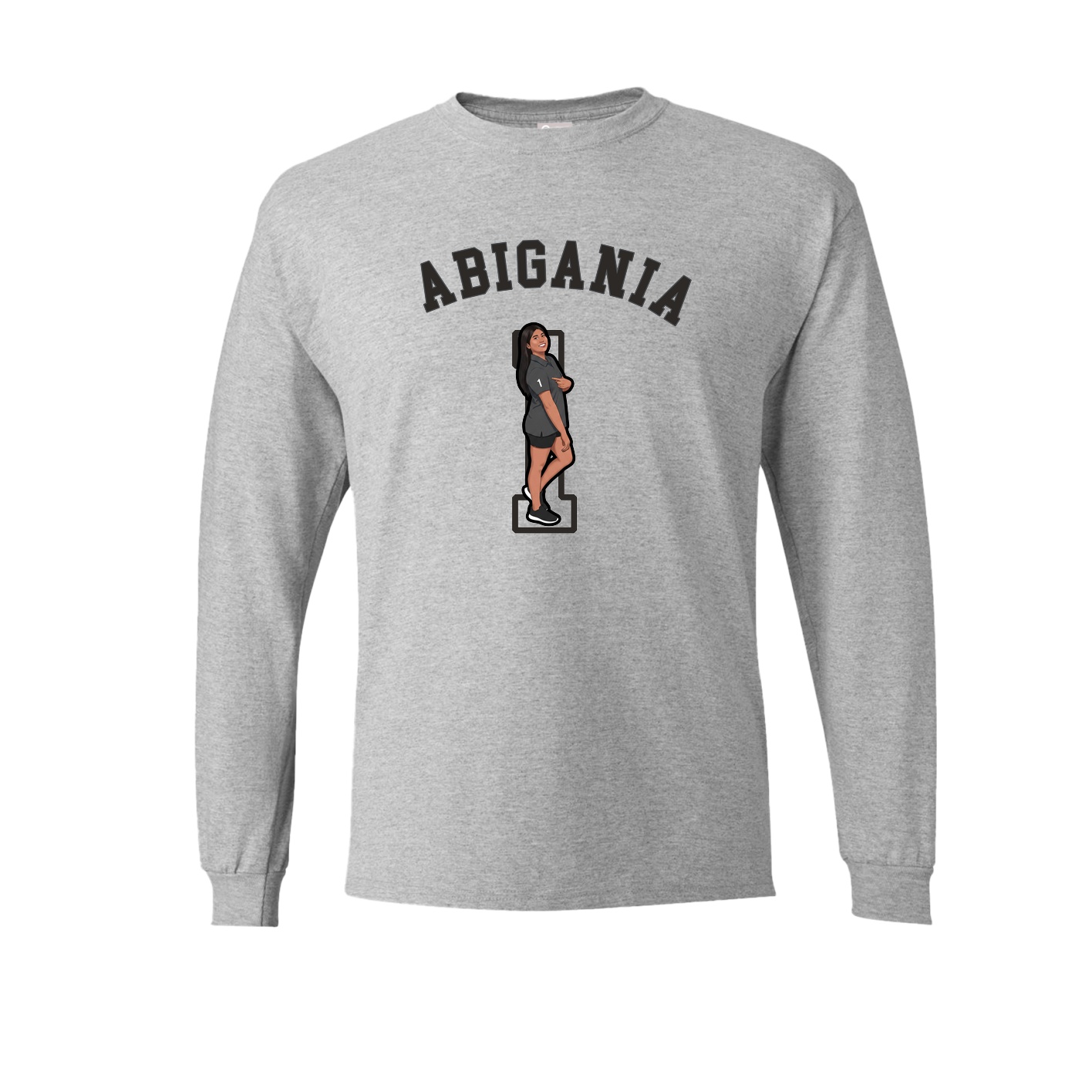 Long Sleeve Tee — Shirsey Arch in Grey