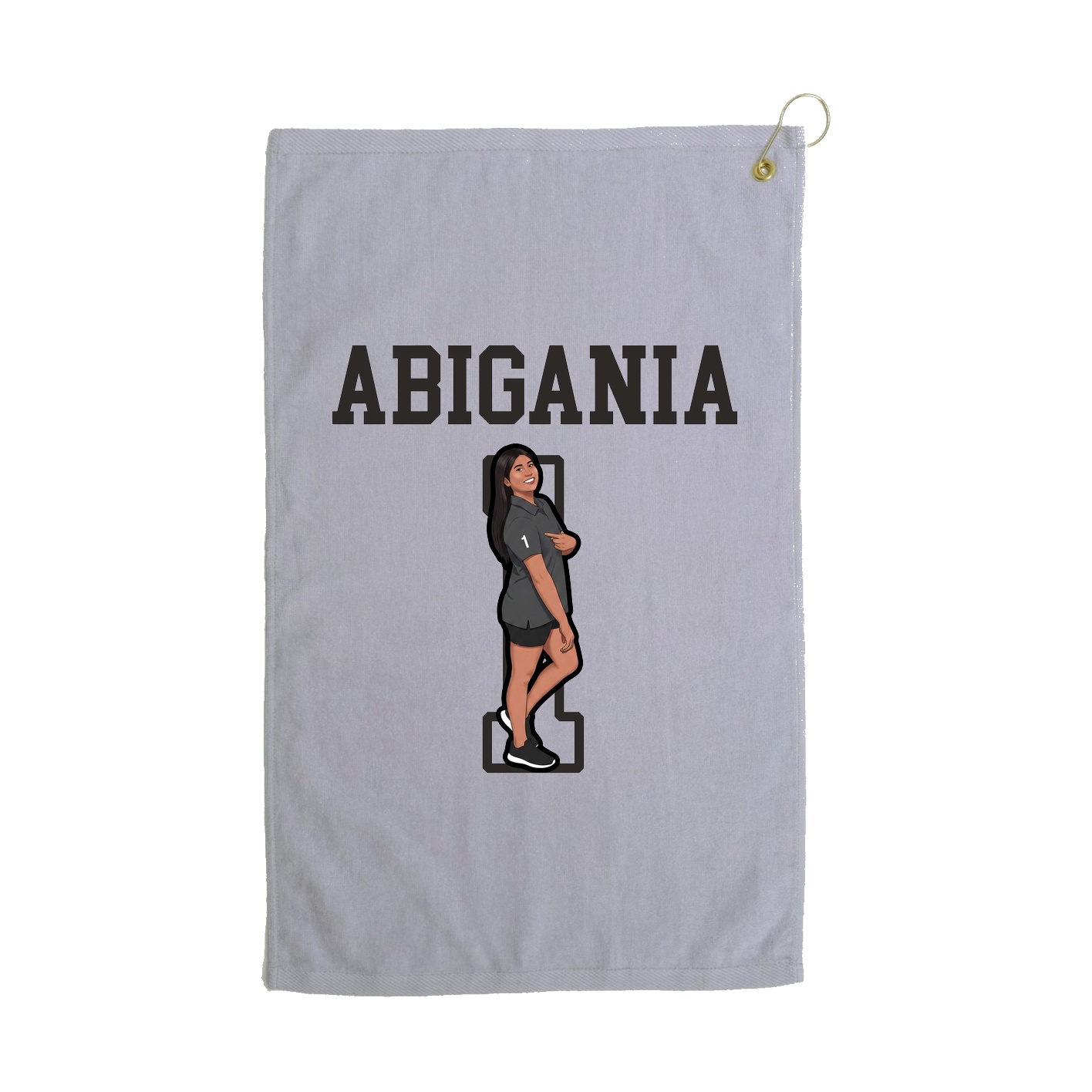 Golf Towel — Shirsey in Grey