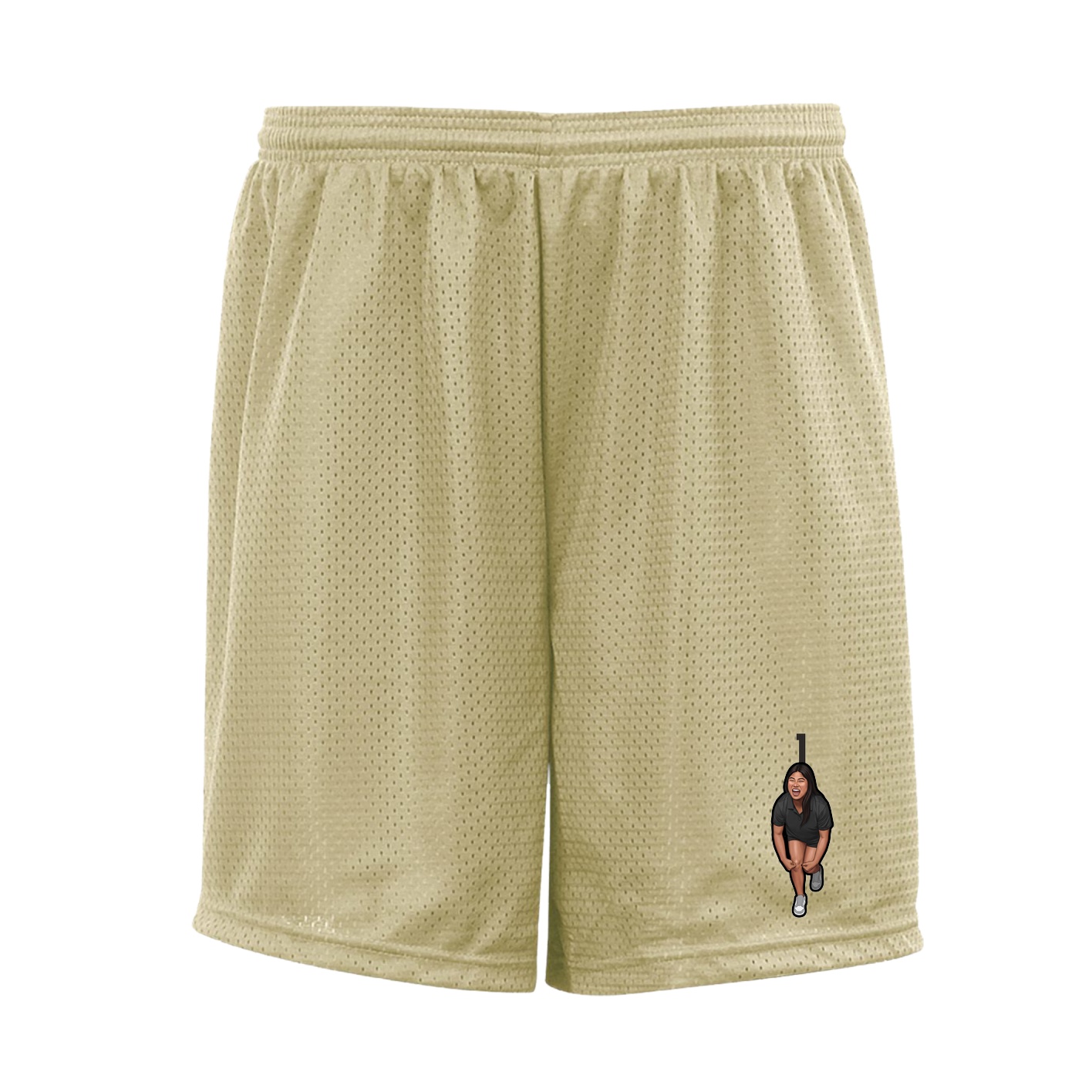 Shorts — Number Top in Vegas Gold