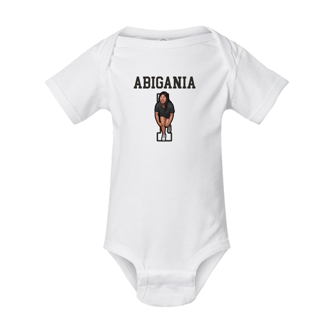 Baby Onesie — Shirsey in White