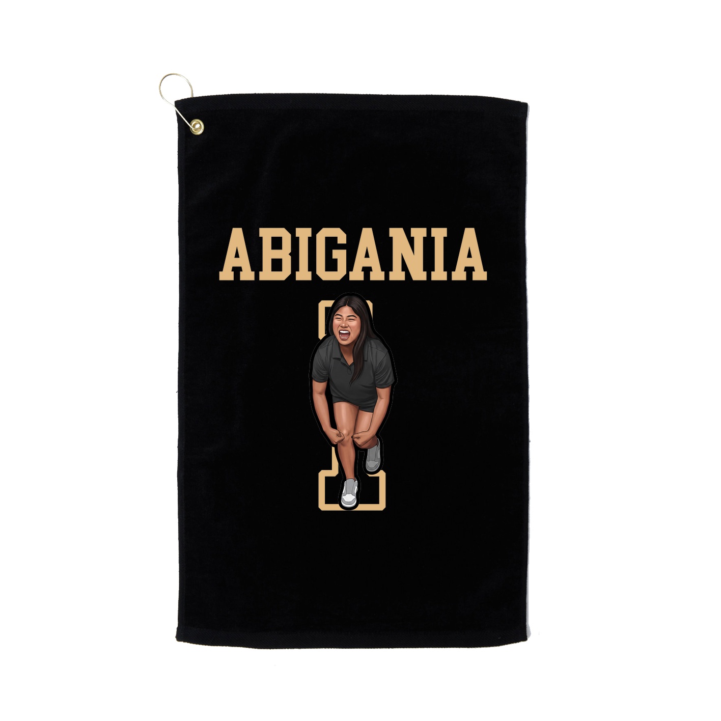 Golf Towel — Shirsey in Black