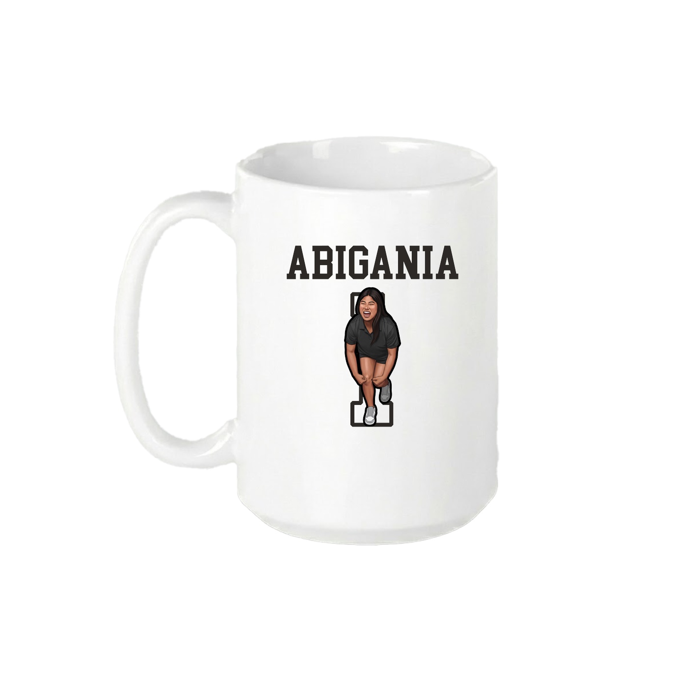 15oz Coffee Mug — Shirsey in White