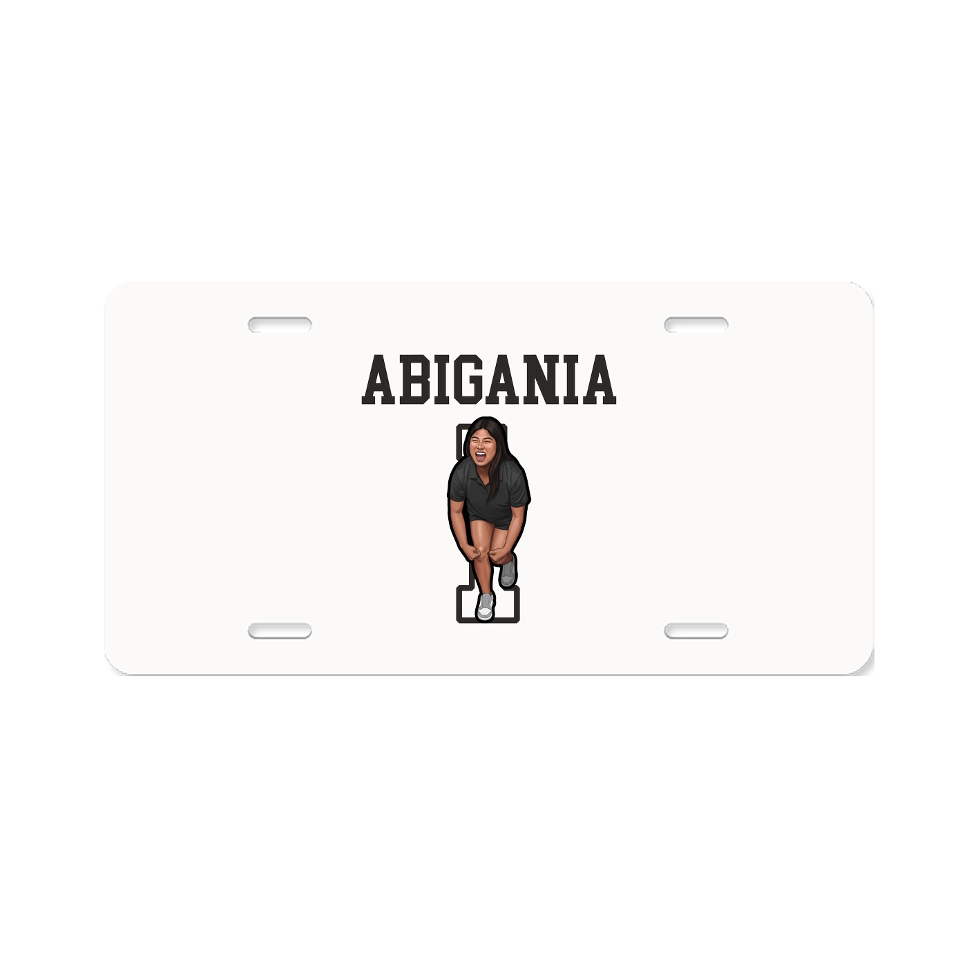License Plate — Shirsey in Classic