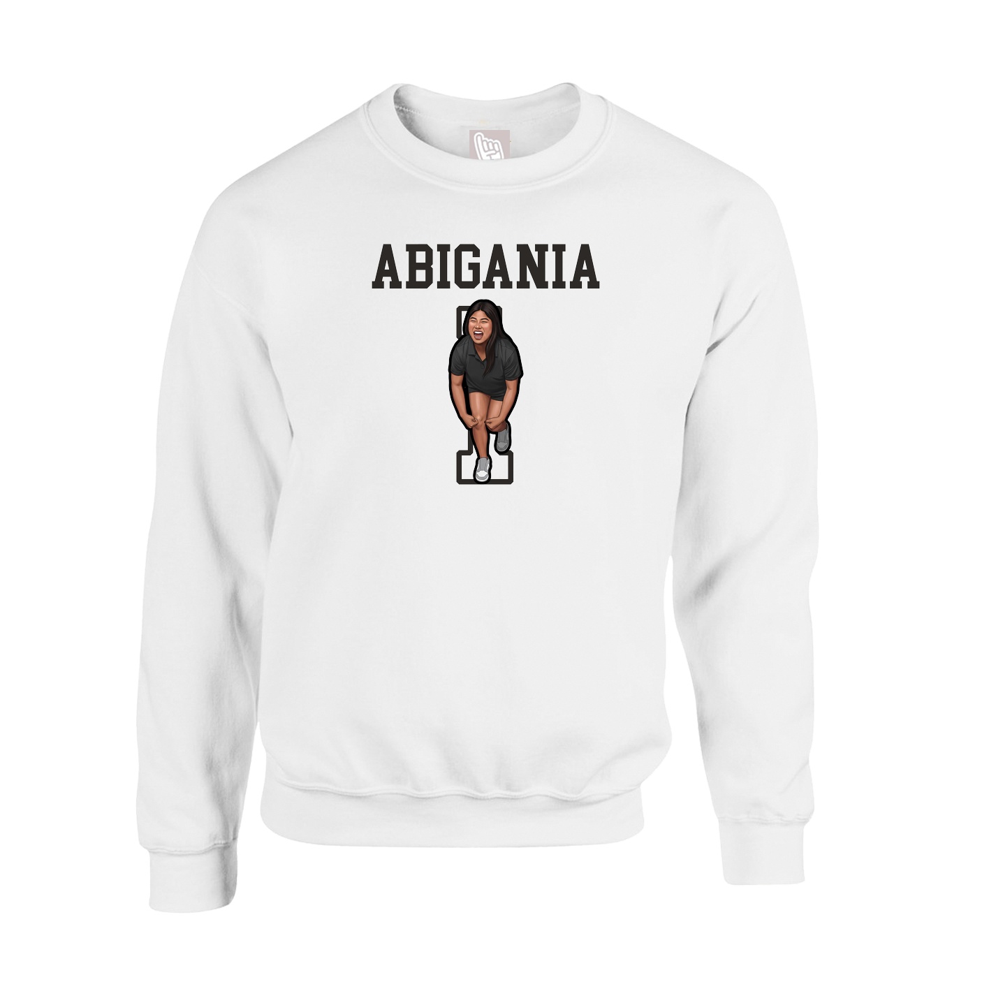 Fleece Crew — Shirsey in White