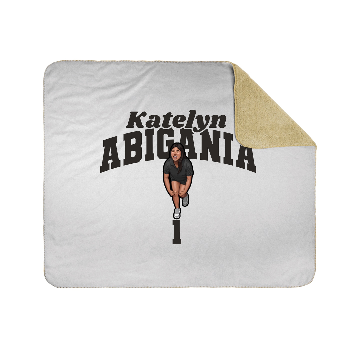 Throw Blanket — Signature Arch in White