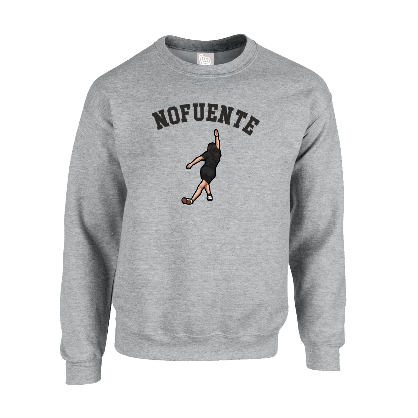 Fleece Crew — Shirsey Arch in Grey